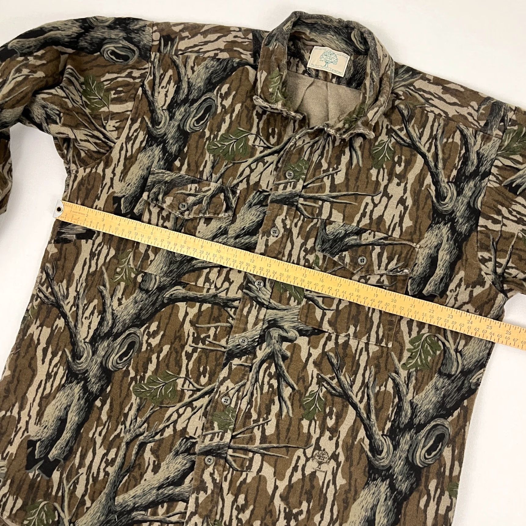 Vintage VINTAGE Mossy Oak Shirt Mens XL Treestand Foliage Camouflage Hunting Button Up USA Size US XL / EU 56 / 4 - 5 Thumbnail