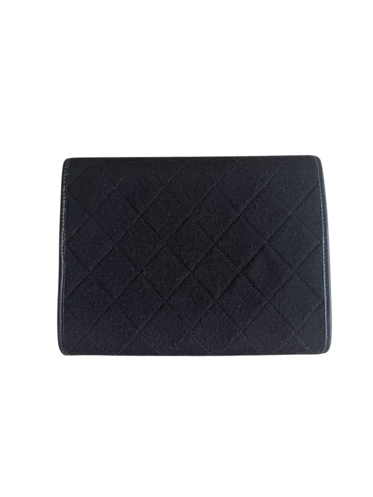 Chanel × Vintage Chanel Cotton Mini Crossbody Chain Handbag Size ONE SIZE - 2 Thumbnail