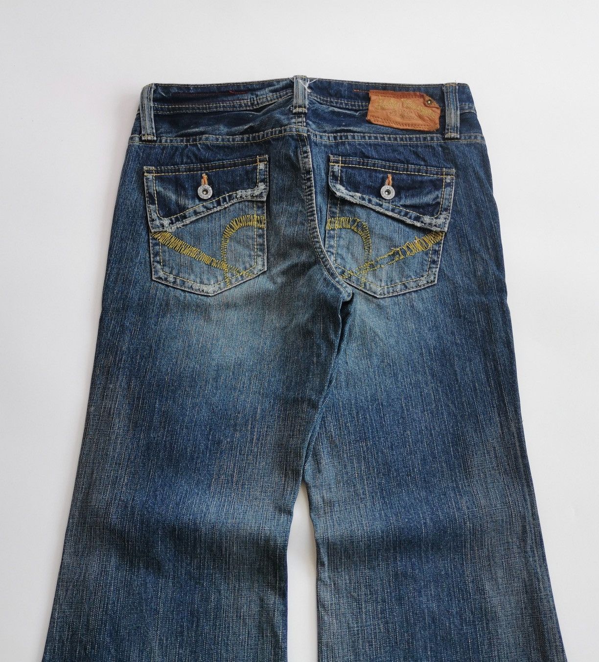Levi's Flare Bootcut Brappers Lady Vintage Denim Jeans Size 30" / US 8 / IT 44 - 5 Thumbnail