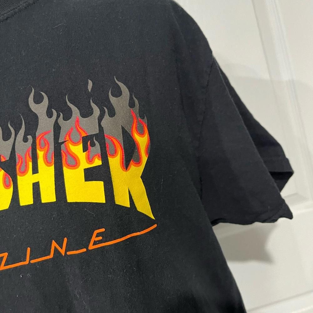 Thrasher Thrasher Magazine T-shirt Large Mens Black Graphic Tee Size US L / EU 52-54 / 3 - 5 Thumbnail