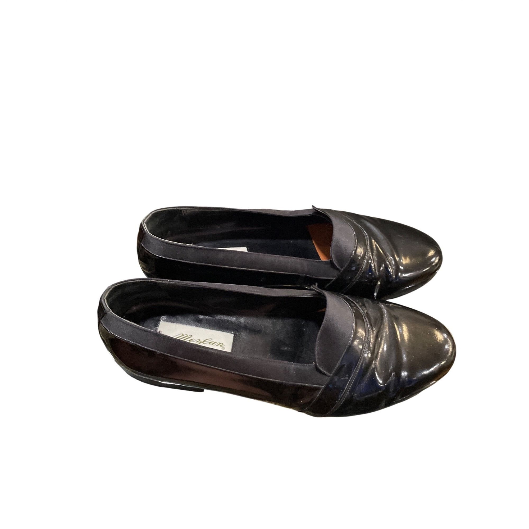 Mezlan Mezlam Mirage mens handmade black patent leather slip on loa Size US 11 / EU 44 - 20 Thumbnail
