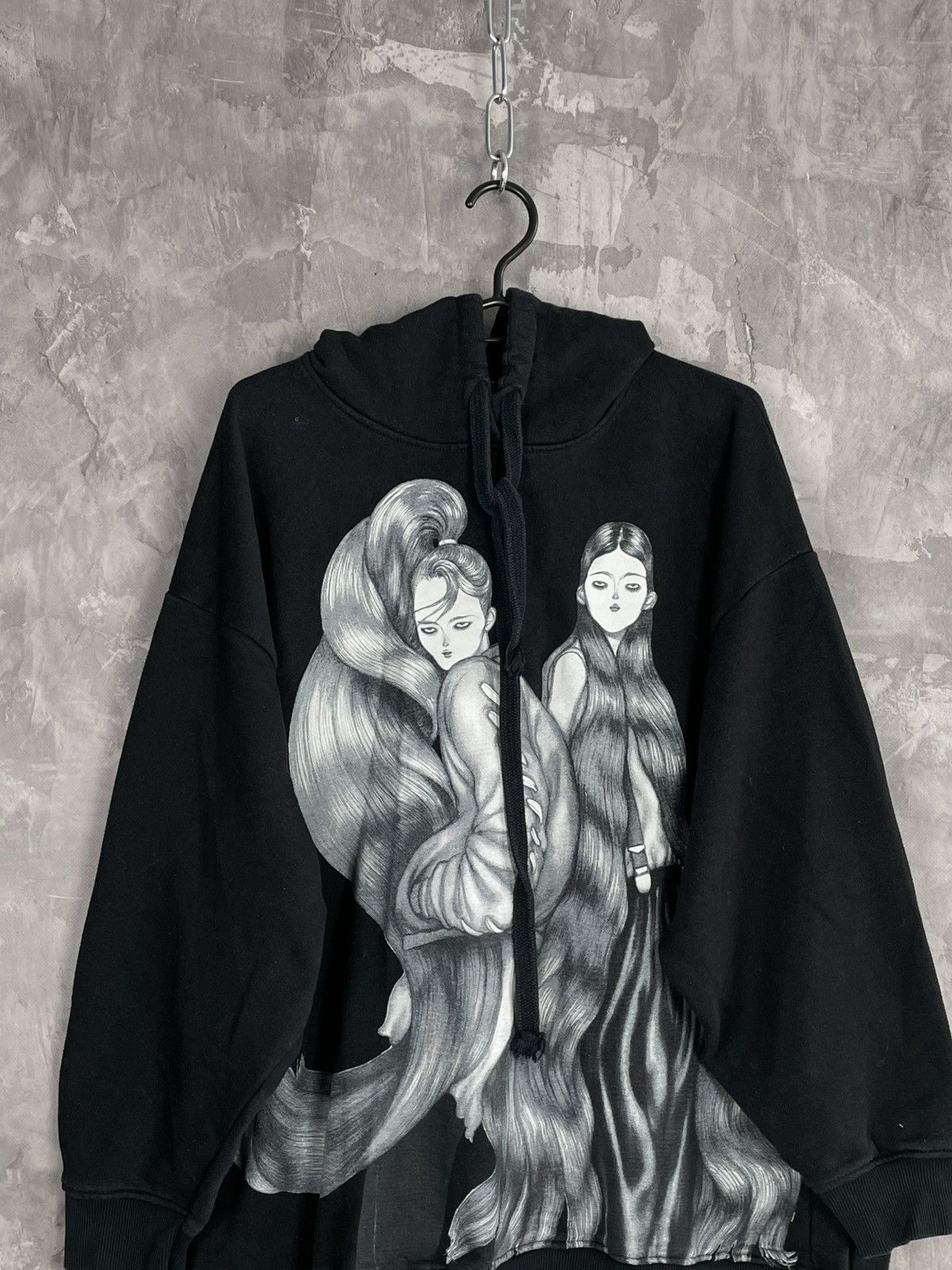 Designer × Zara Laura Laine X Zara Graphic Hoodie Size L / US 10 / IT 46 - 2 Thumbnail
