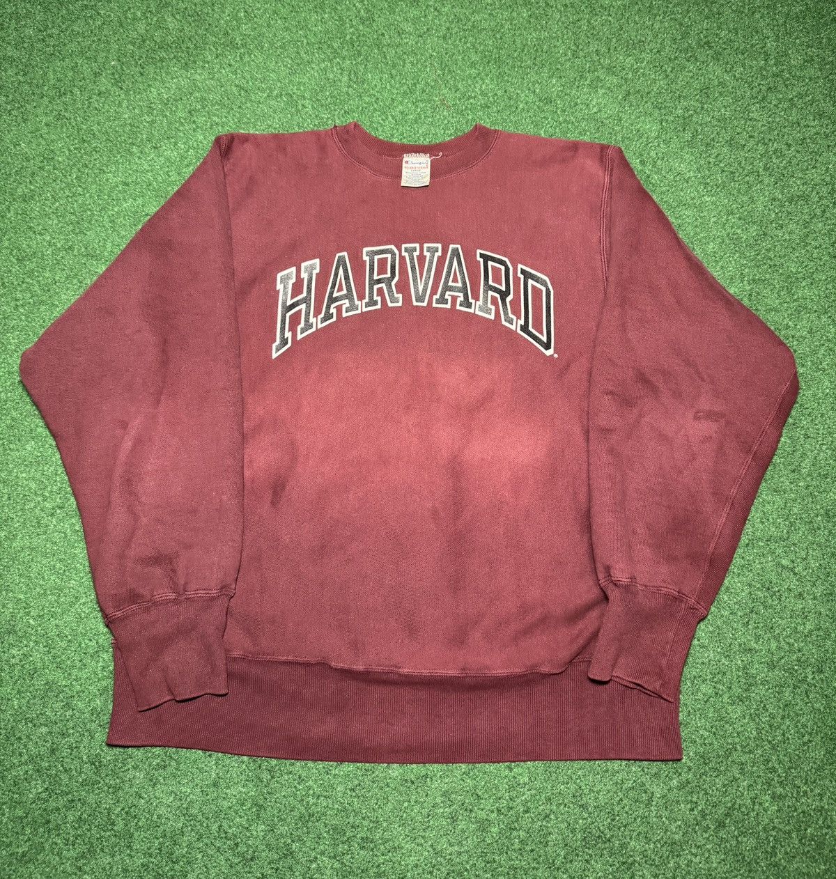 Champion Vtg 90s Harvard Champion Reverse Weave College Sweatshirt Size US L / EU 52-54 / 3 - 1 Thumbnail