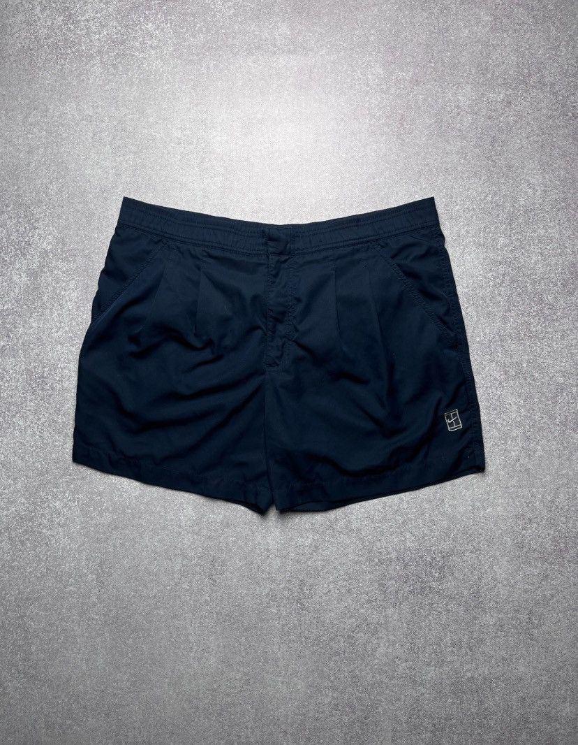 Nike × Vintage Vintage Nike Court Federer Tenis Shorts Y2K S Size US 31 - 1 Thumbnail