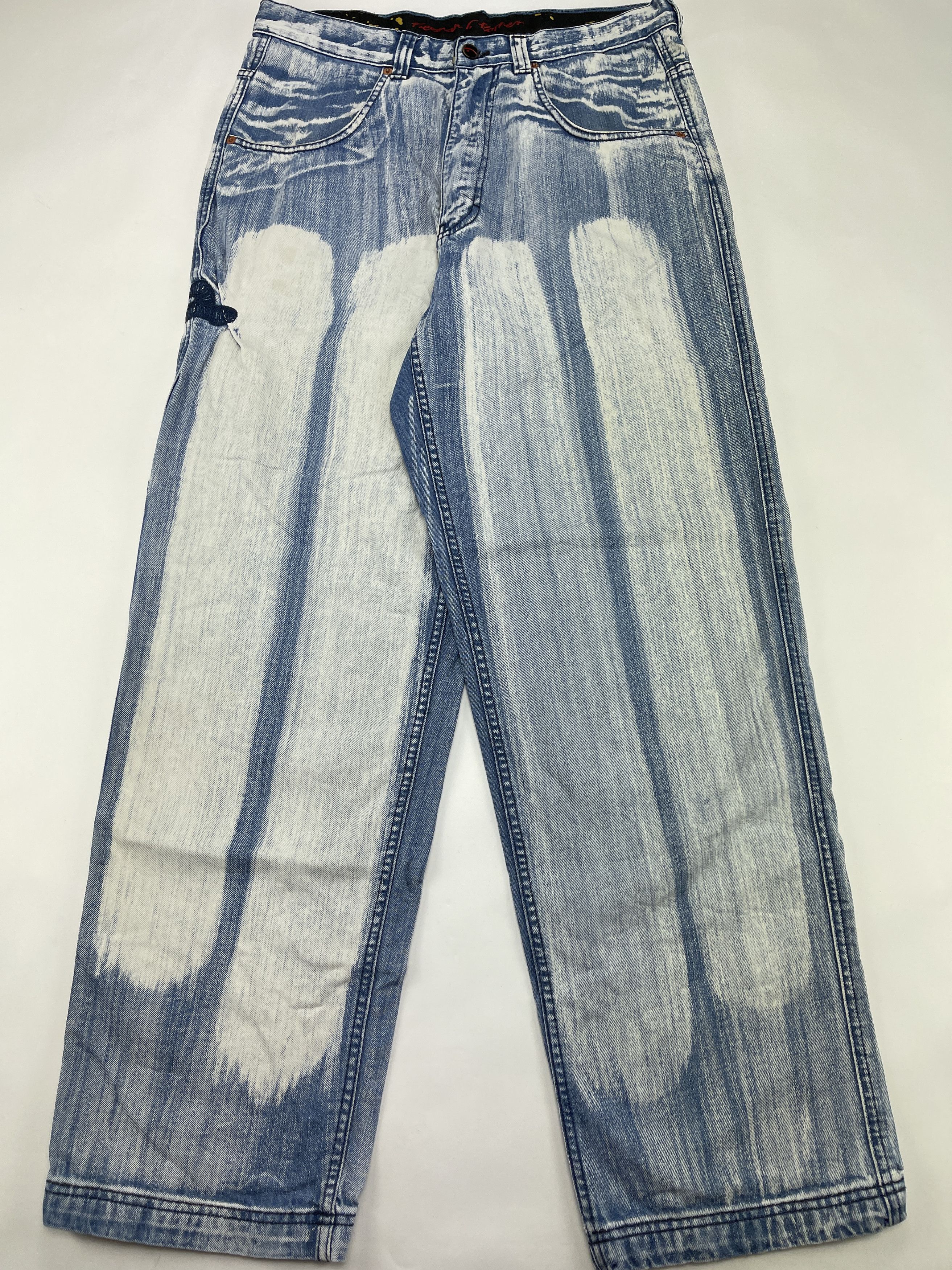 Freeman T. Porter Freeman T. Porter jeans, vintage hip hop baggy, acid wash 34 Size US 34 / EU 50 - 2 Thumbnail