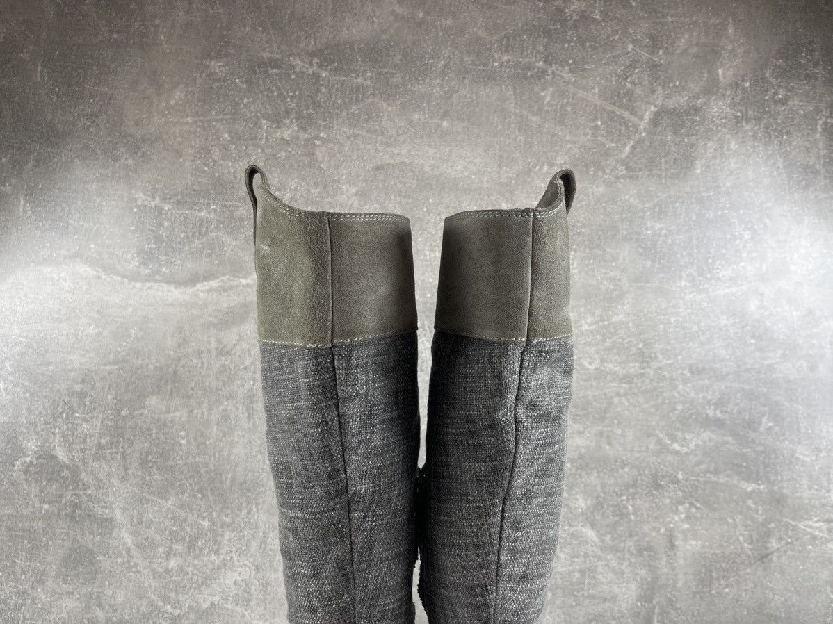 Brunello Cucinelli Brunello Cucinelli Tall Riding Archive Suede Riding Boots Size US 7 / IT 37 - 8 Thumbnail