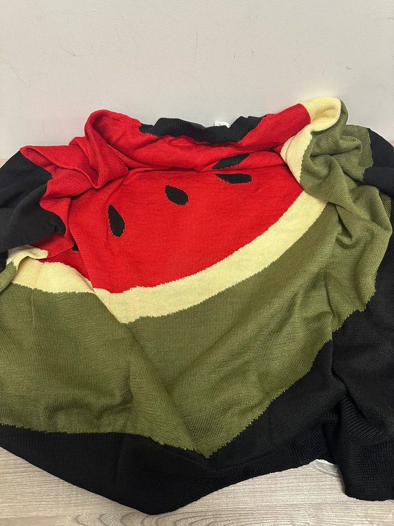 Loewe LOEWE Watermelon knitted cardigan Size M / US 6-8 / IT 42-44 - 4 Thumbnail