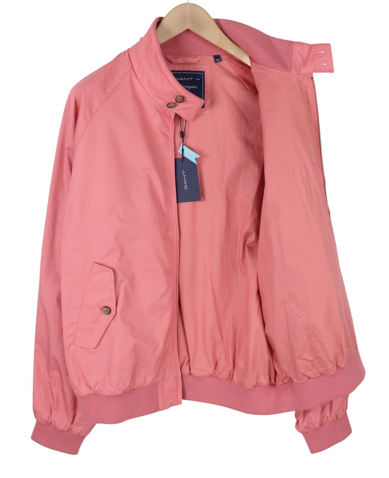 Gant COTTON HARRINGTONE L Rapture Rose Bomber Jacket 87280 Size US L / EU 52-54 / 3 - 4 Thumbnail