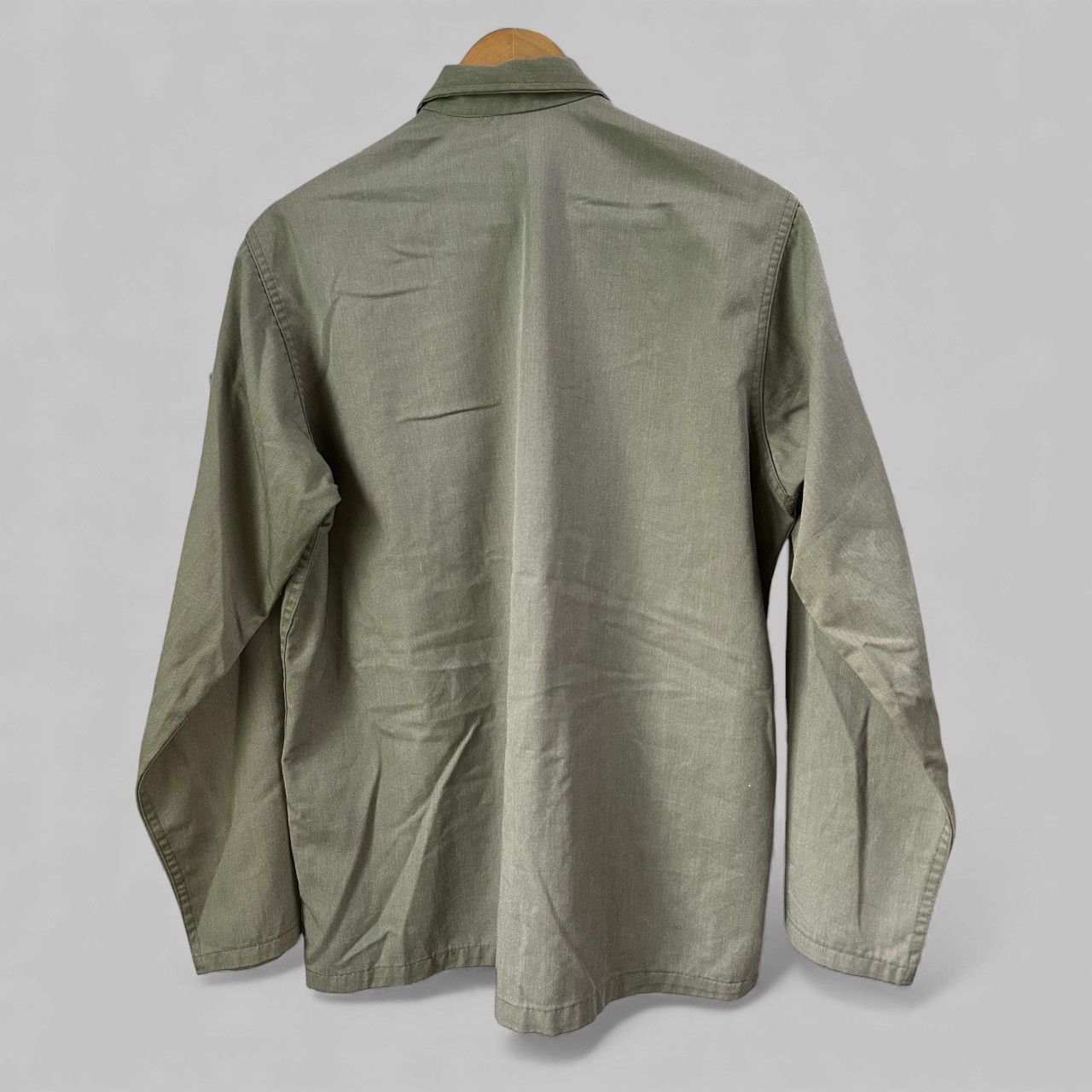 Vintage US Air Force OG-507 Utility Shirt With Airman Rank Size US XL / EU 56 / 4 - 4 Thumbnail