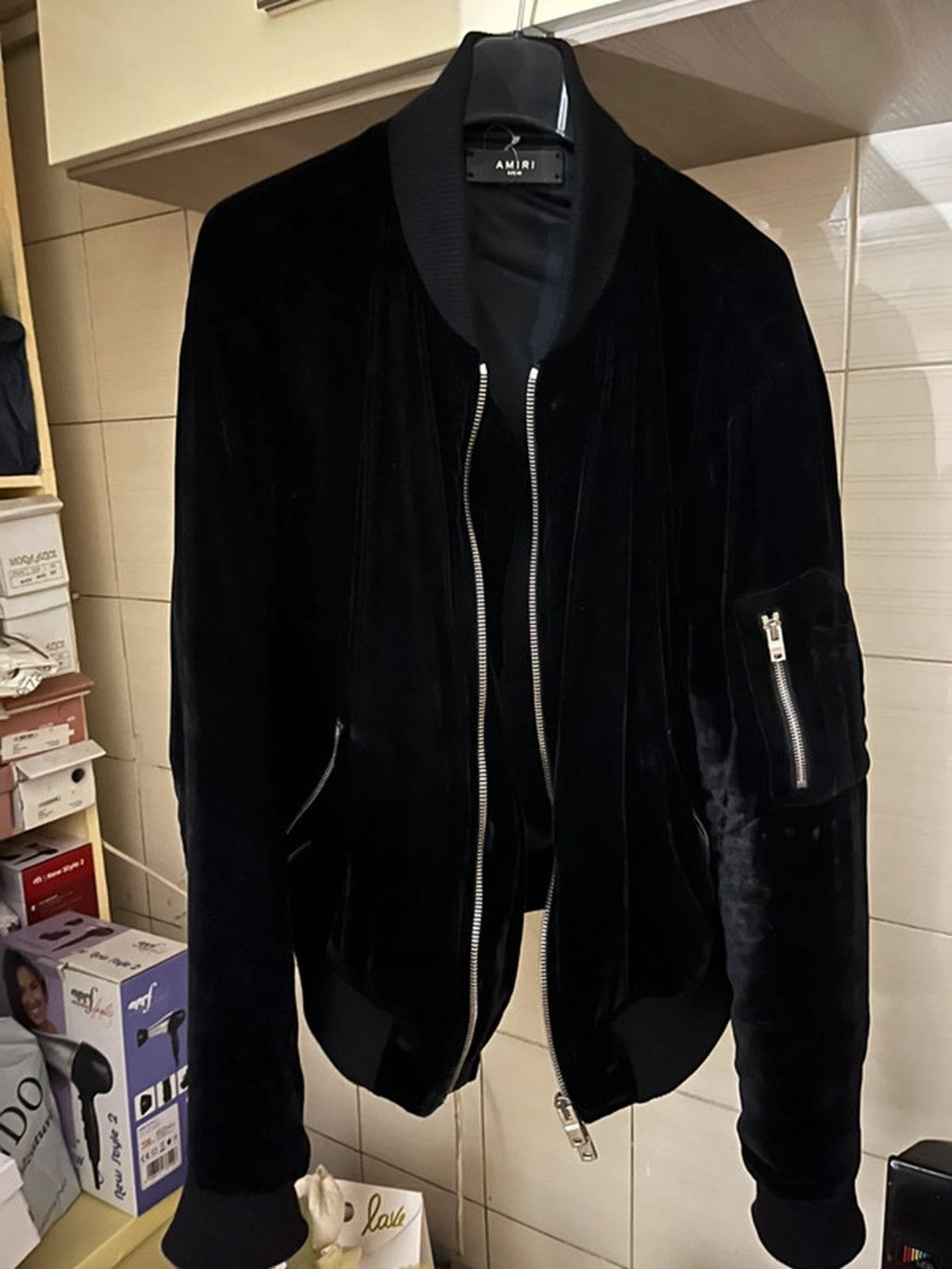 Amiri black Amiri jacket Size US L / EU 52-54 / 3 - 3 Thumbnail
