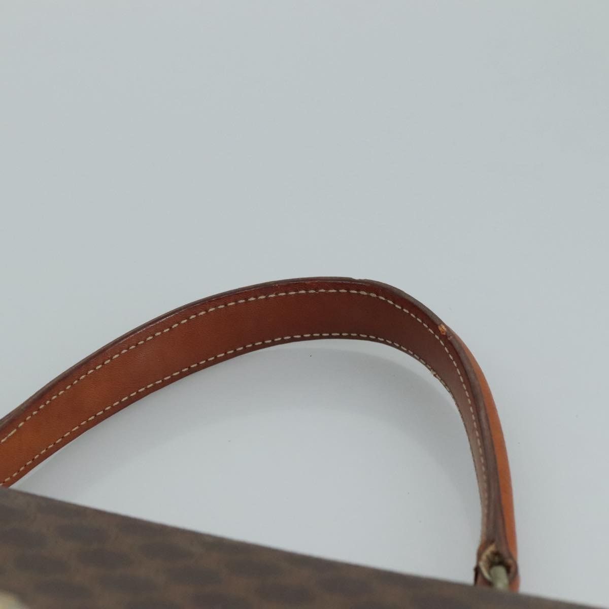 Celine CELINE Macadam Canvas Hand Bag Pvc Leather Brown Size ONE SIZE - 8 Thumbnail