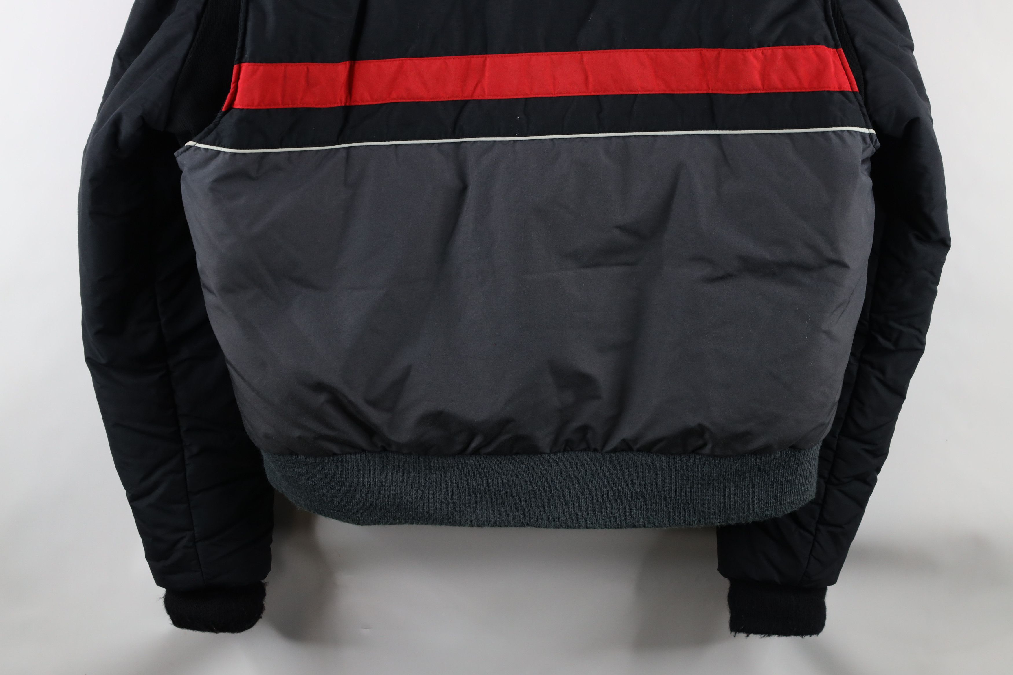 Vintage Vintage 90s Streetwear Striped Duck Down Puffer Jacket USA Size US XL / EU 56 / 4 - 19 Thumbnail