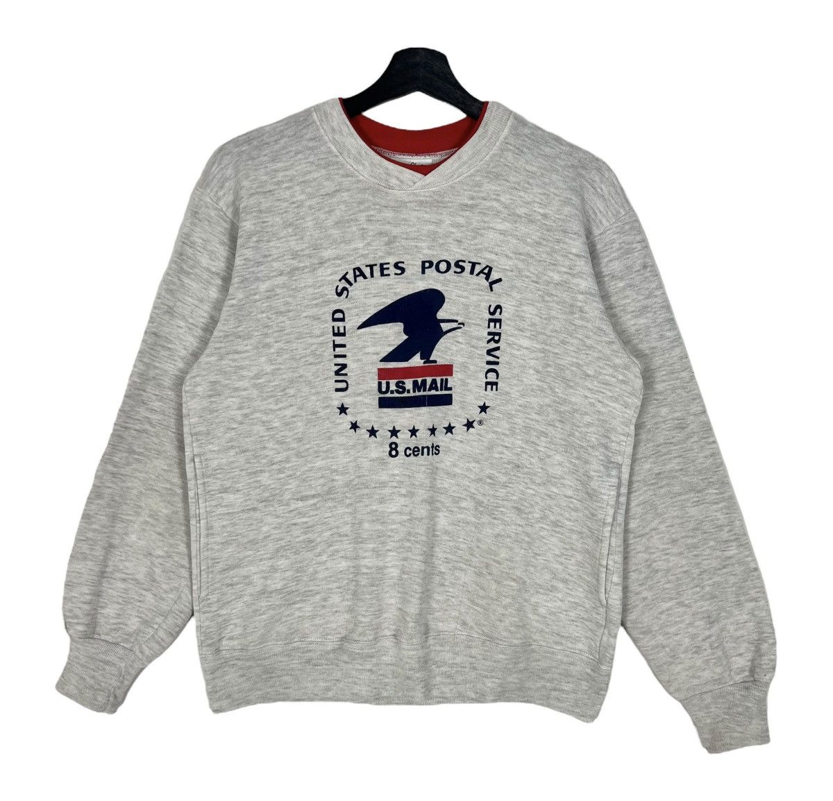 Vintage 80s DISTRESSED VINTAGE USPS SWEATSHIRT Size US M / EU 48-50 / 2 - 1 Thumbnail