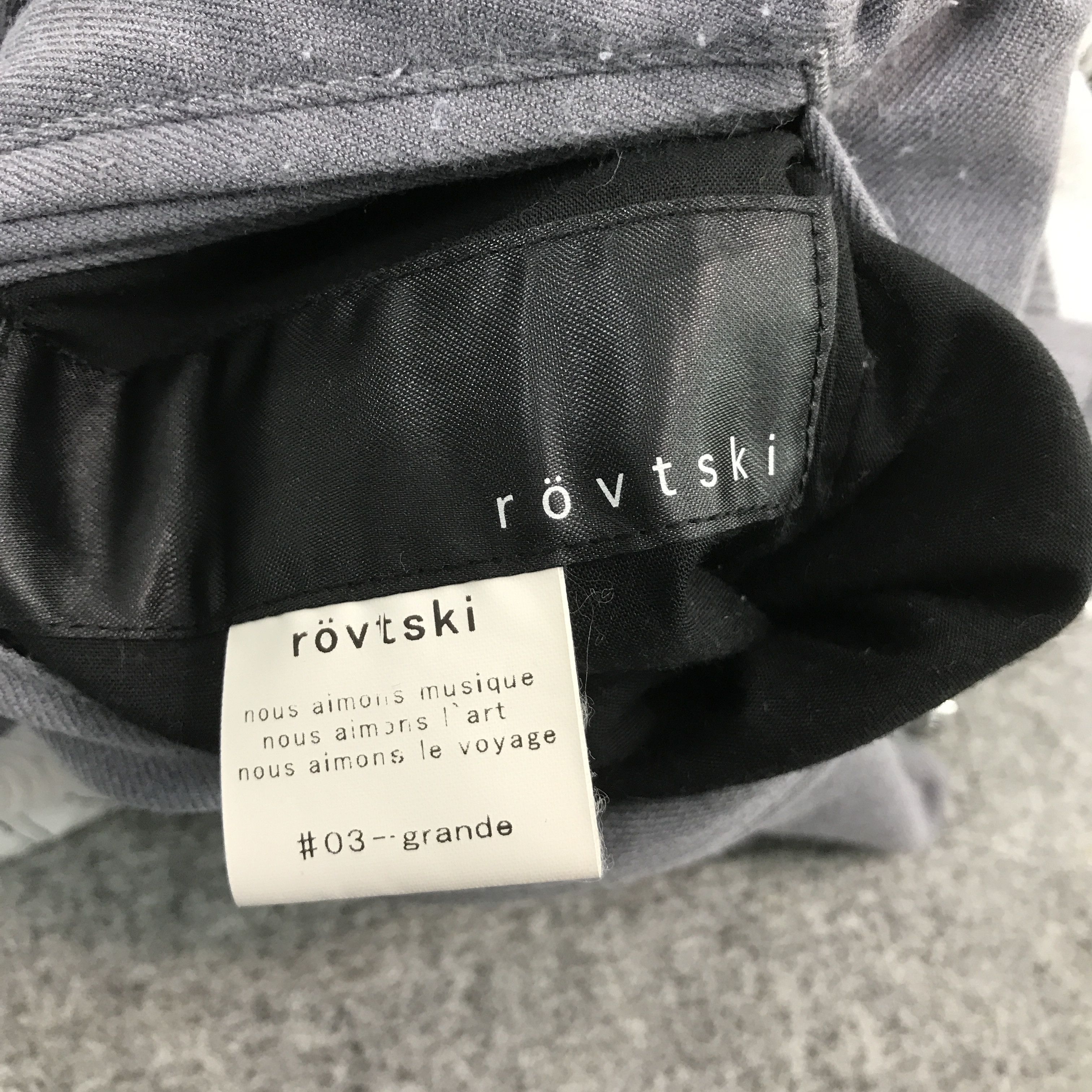 Japanese Brand ROVTSKI JAPAN DESIGN JACKET Size US L / EU 52-54 / 3 - 11 Thumbnail
