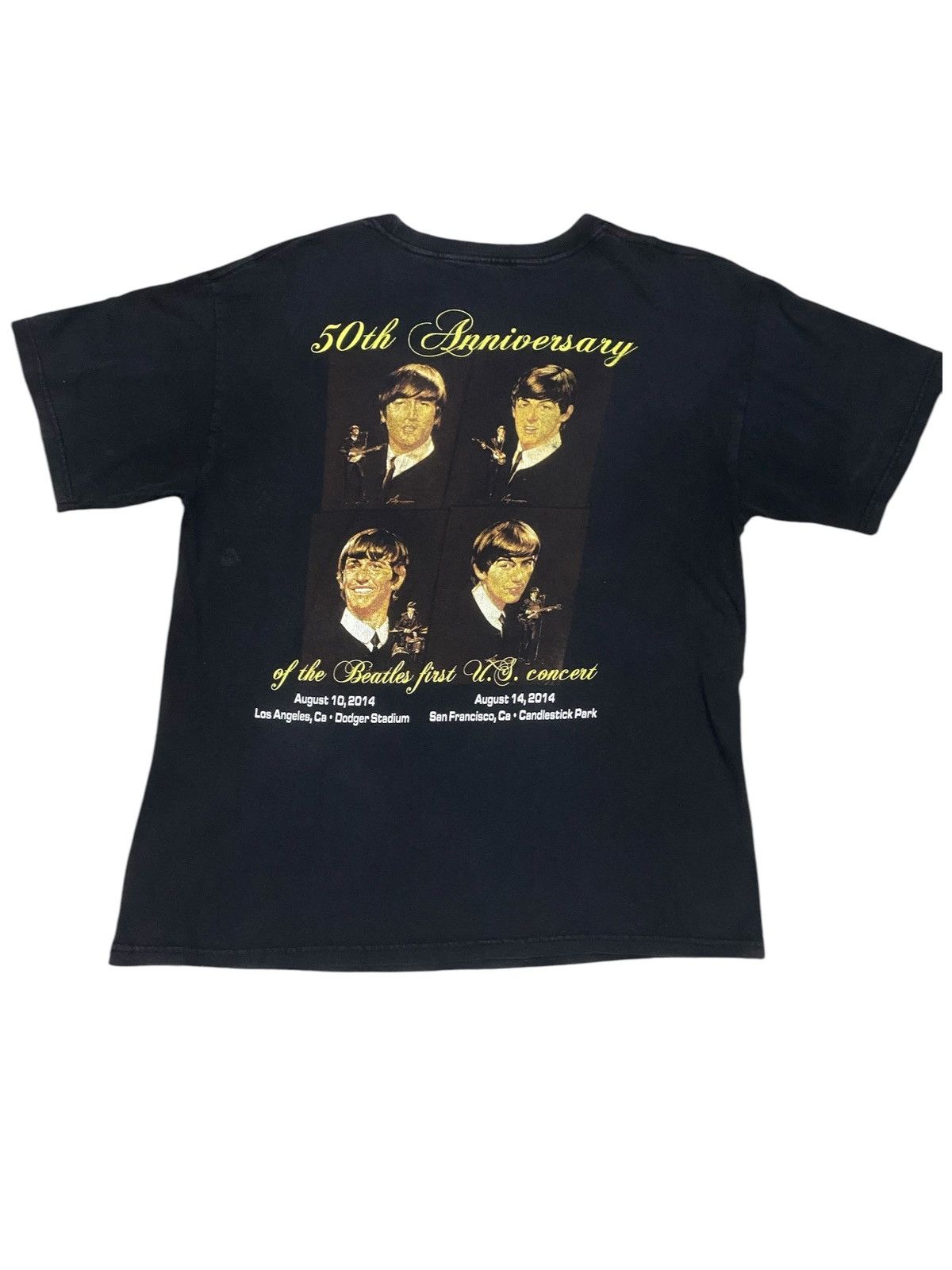 Band Tees Vintage Paul McCartney The Beatles 50th Anniversary Size US L / EU 52-54 / 3 - 2 Thumbnail