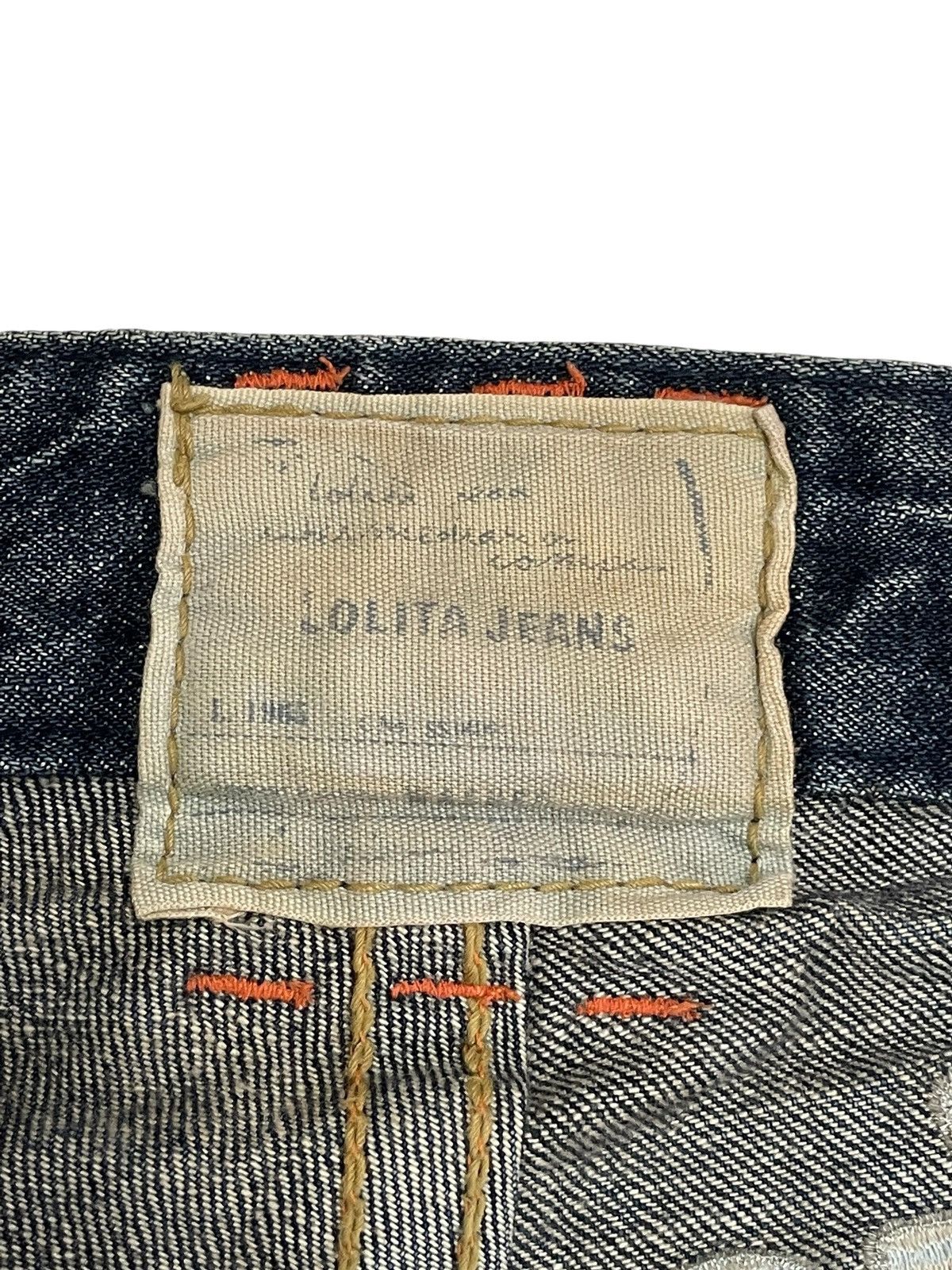 If Six Was Nine Lolita Muddy Whisker Distressed Denim Pants Size US 30 / EU 46 - 23 Thumbnail