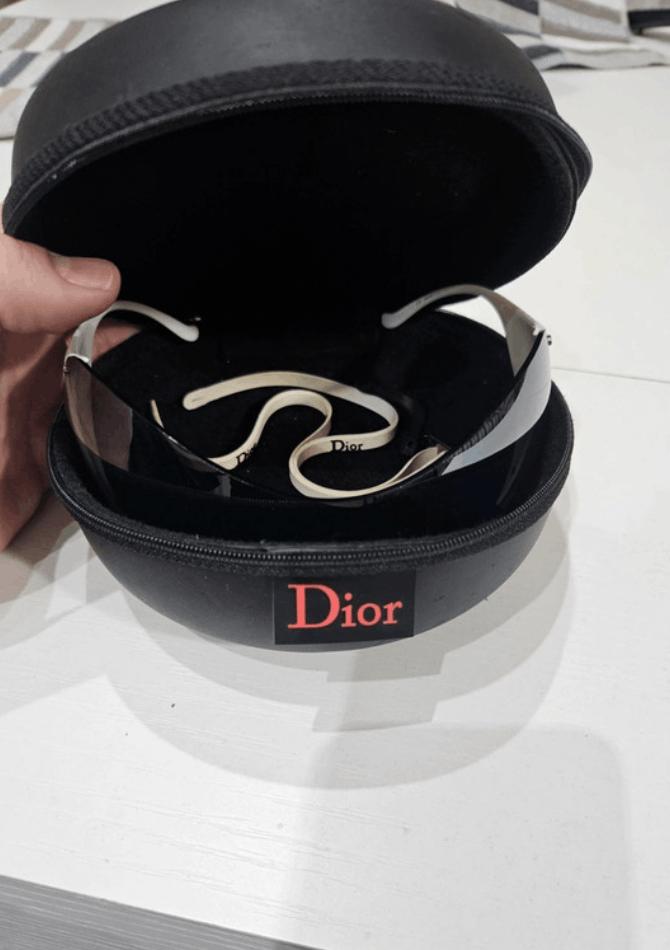 Dior ⚡️ Christian Dior Sunglasses Ski 1 Shield Mask Sport Vintage Size ONE SIZE - 4 Thumbnail