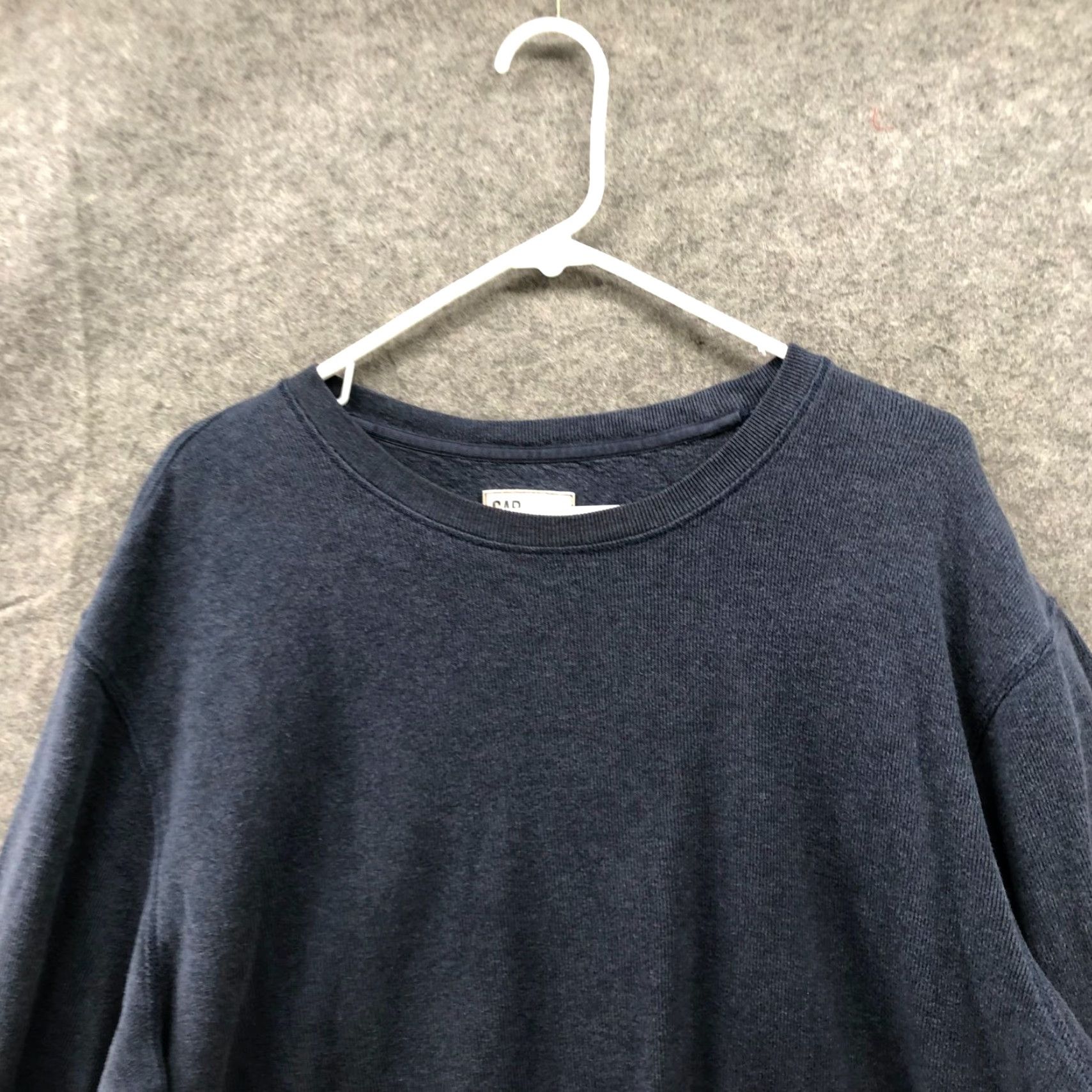 Gap **Gap Mens XL Navy Blue Crewneck Cotton Pullover Sweater** User: Gap Mens XL Navy Blue Crewneck Cotton Pullover Sweater Size US XL / EU 56 / 4 - 3 Thumbnail