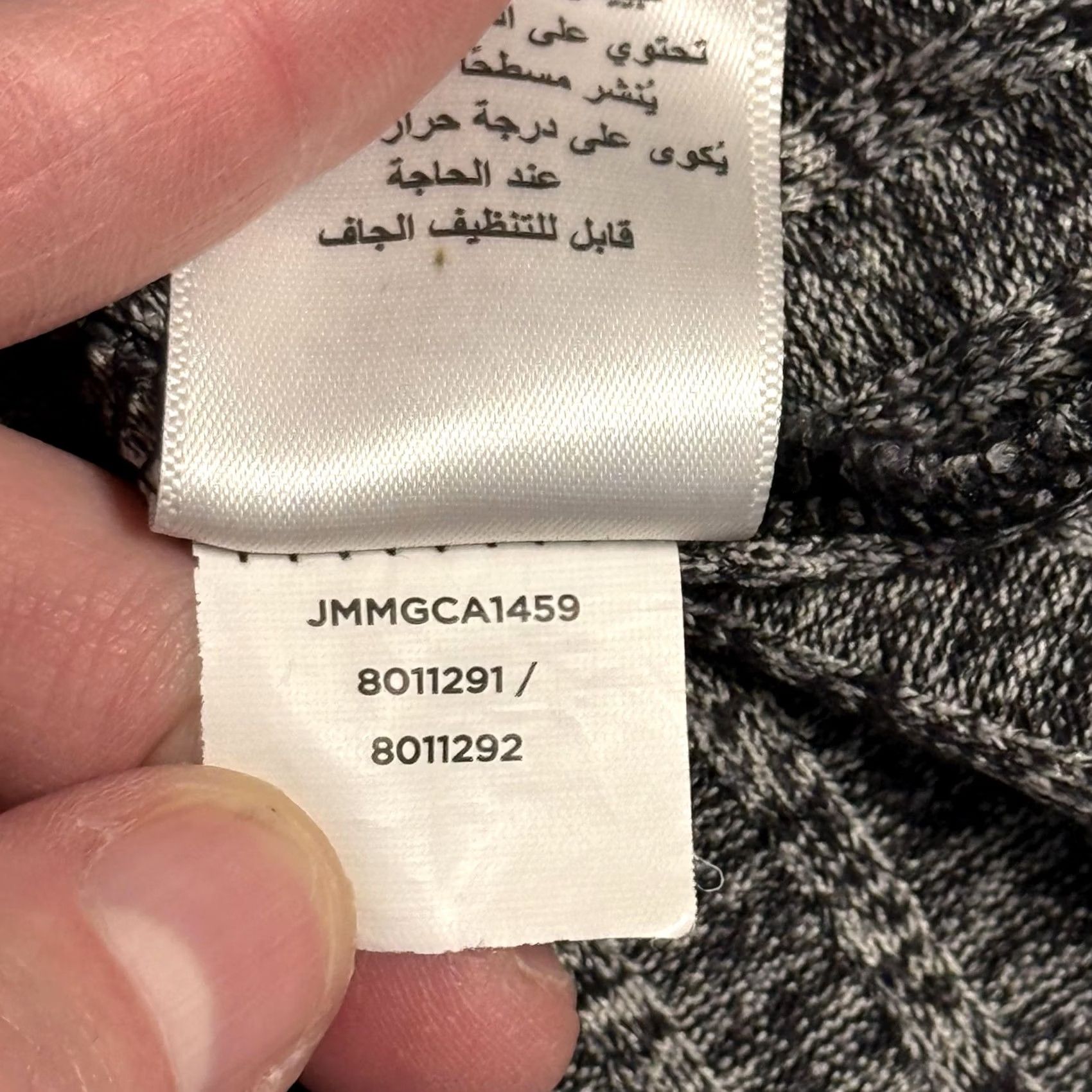 Jones New York Jones New York Shirt Womens Medium Gray Hooded Lace Up Ribbed Thumb Holes T-Shirt Long Sleeve Casual Fall Winter Womens Size M / US 6-8 / IT 42-44 - 4 Thumbnail