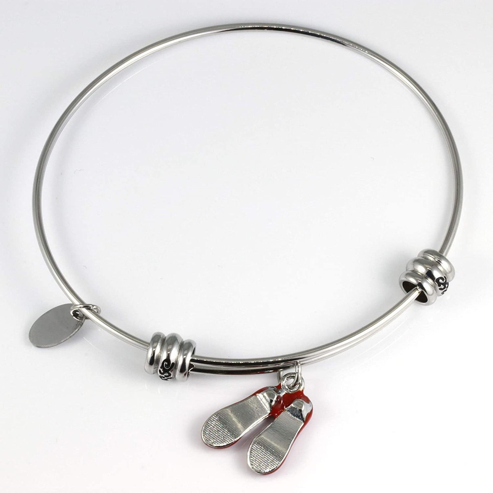 & Other Stories Wizard of Oz | Ruby Slippers Jewelry Bracelet Bangle Size ONE SIZE - 9 Thumbnail