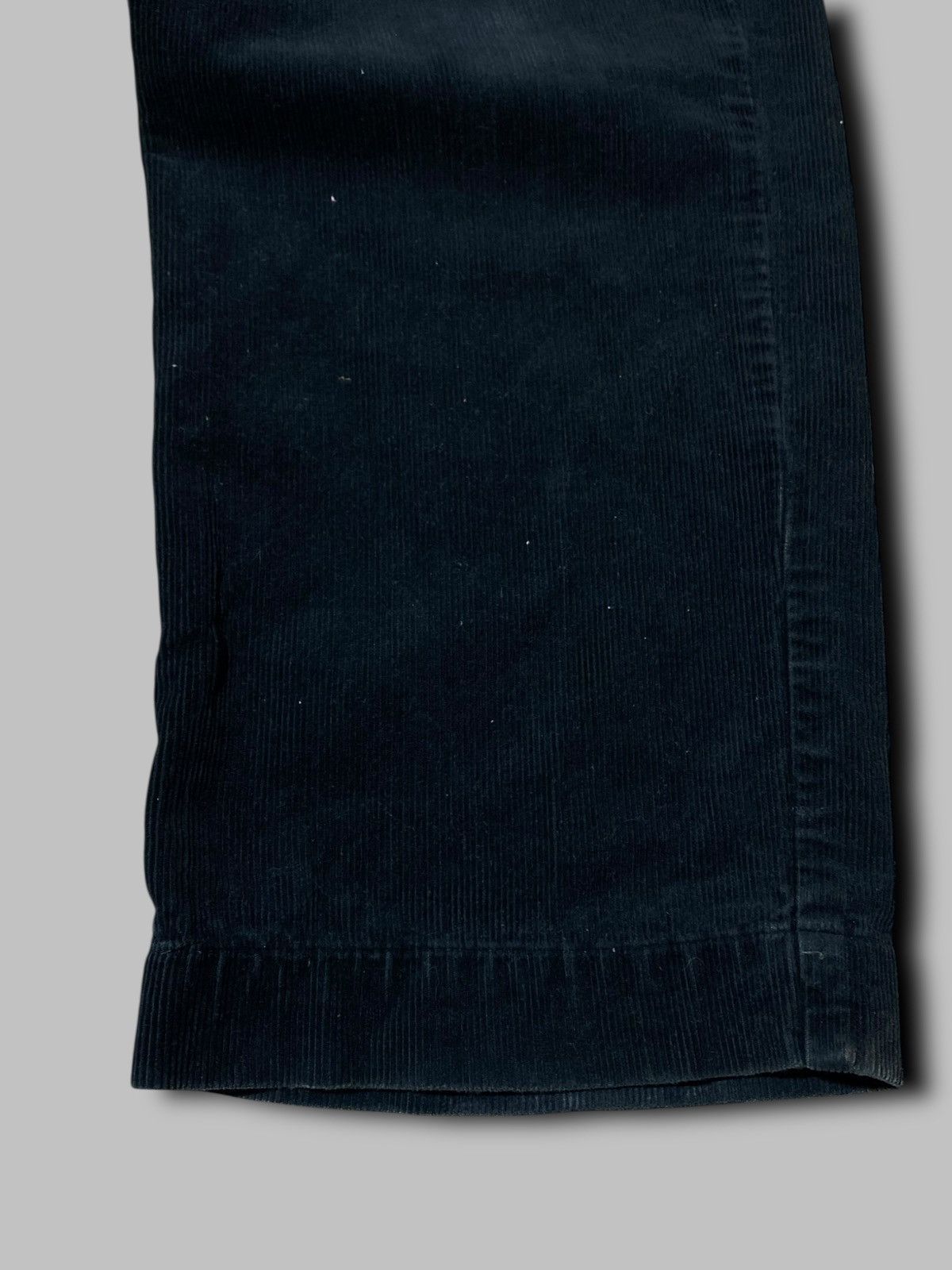 Polo Ralph Lauren Polo Ralph Lauren Vintage Corduroy Cargo Pants Relaxed Black Size US 33 - 7 Thumbnail