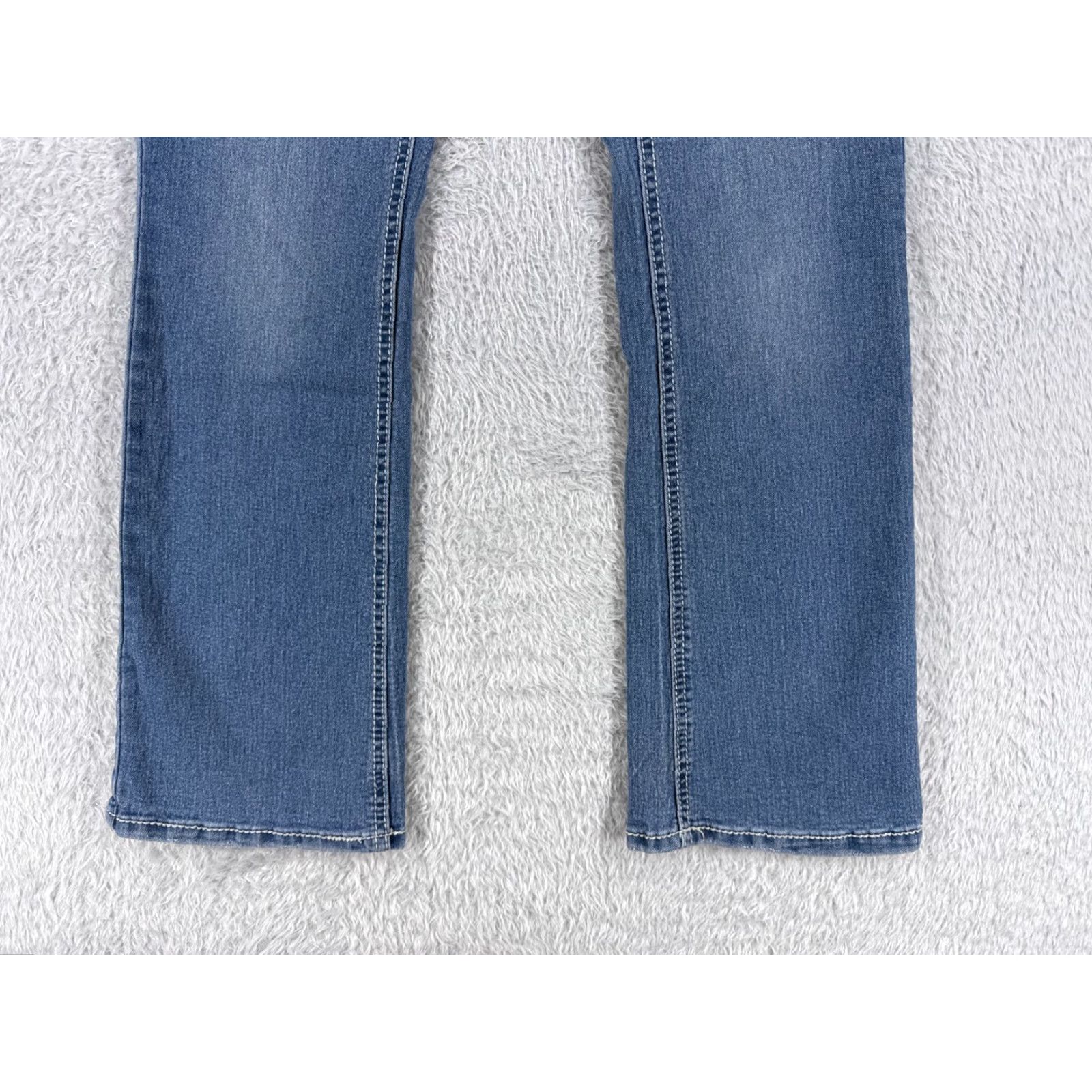 Faded Glory VINTAGE Faded Glory Jeans Women 12P Denim Bootcut Stretch Mid Rise 30x29 Blue Pants Ladies Boys? Size 34" / US 12 / IT 48 - 2 Thumbnail