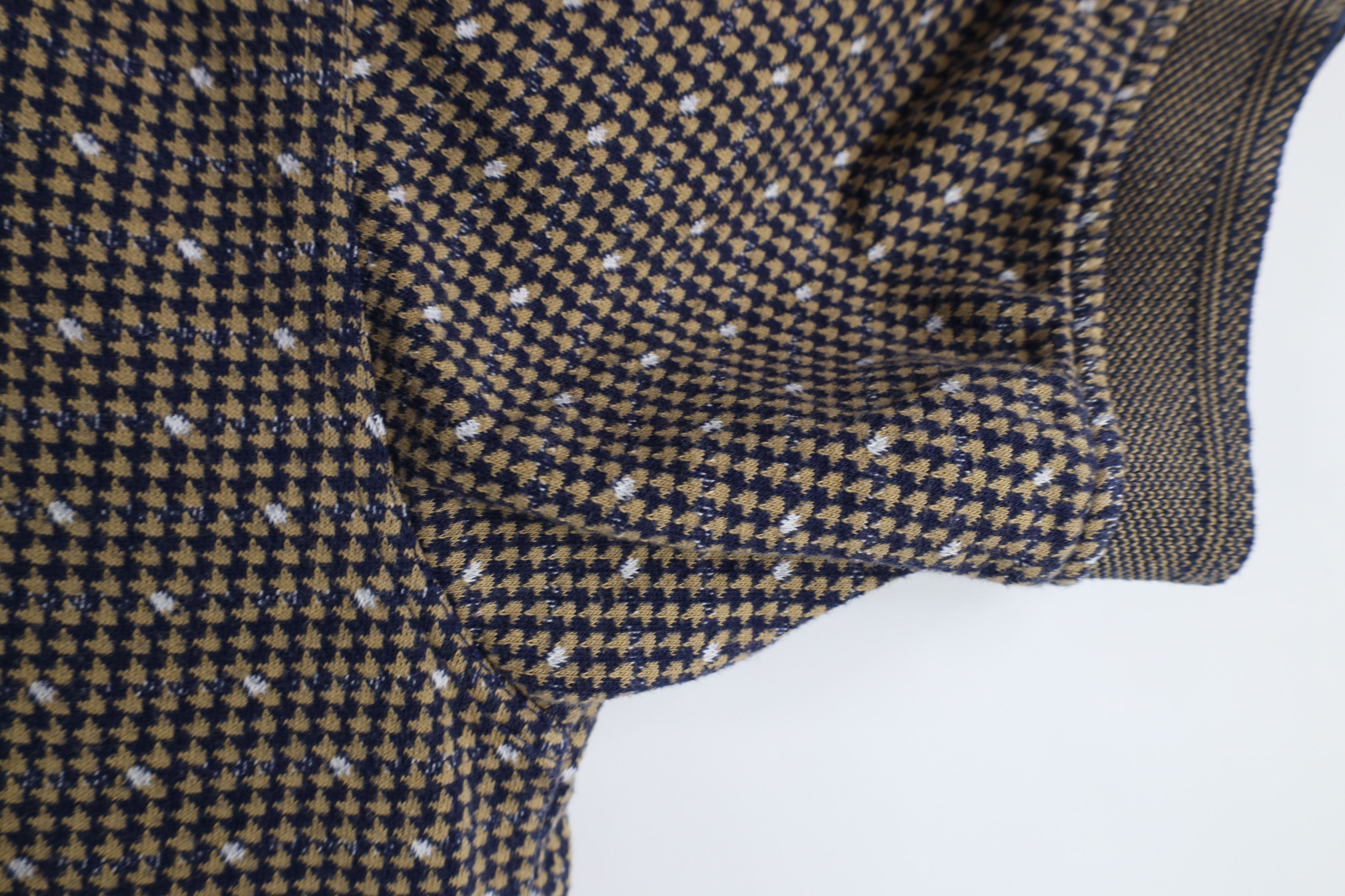 Vintage Vintage 90s Streetwear Houndstooth Collared Golf Polo Shirt Size US XL / EU 56 / 4 - 8 Thumbnail