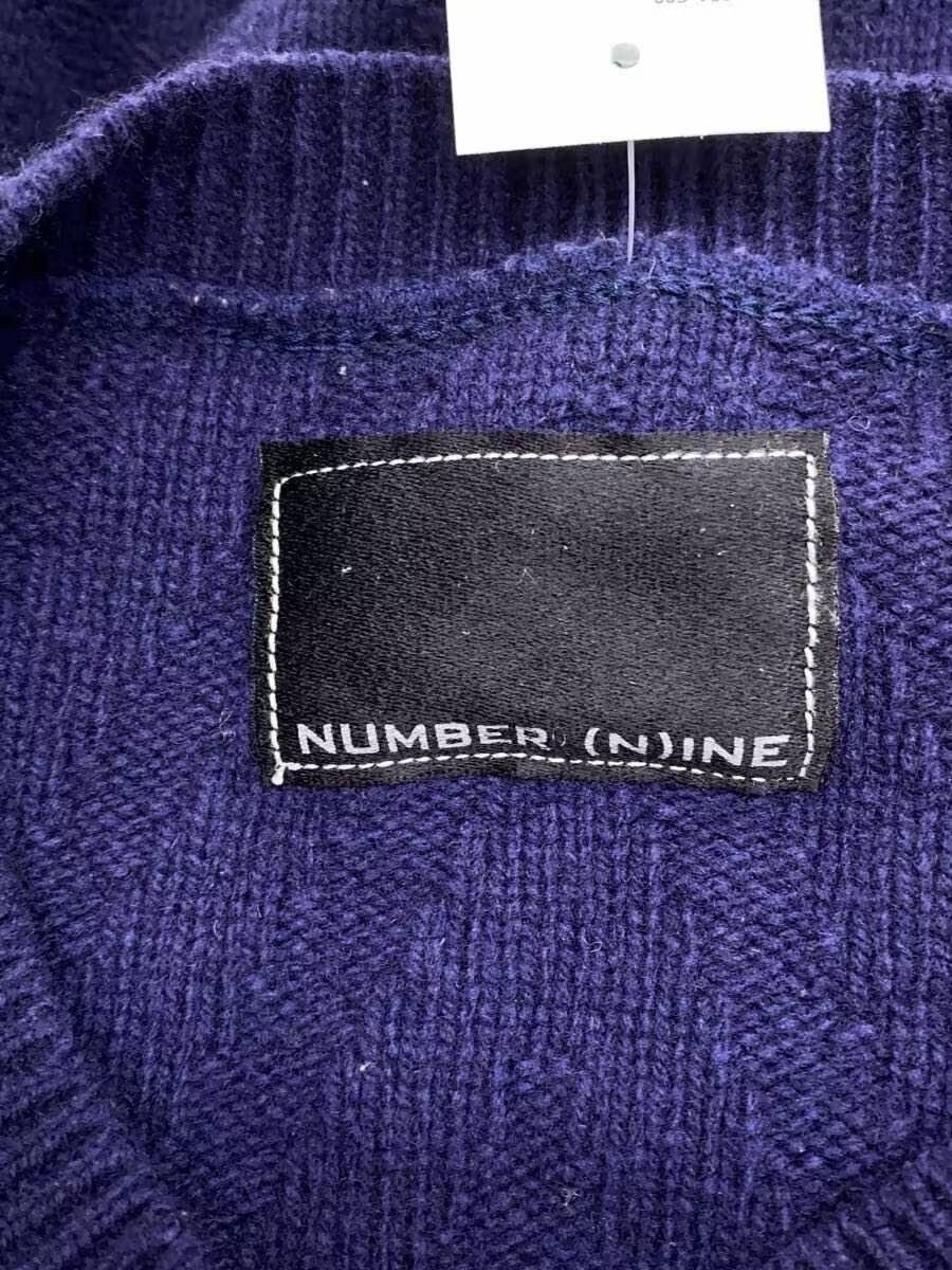 Number (N)ine Star Pattern Wool Knit Sweater Size US XL / EU 56 / 4 - 4 Thumbnail