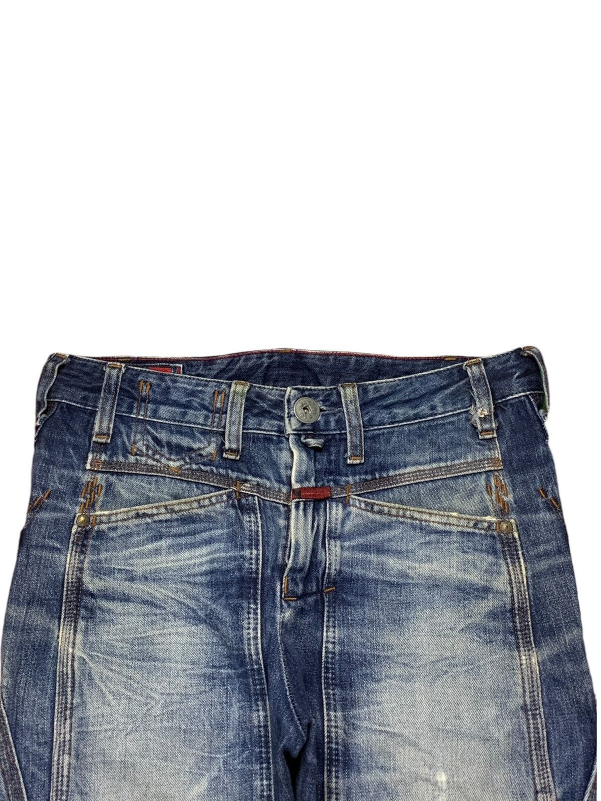 Marithe + Francois Girbaud Vintage Marithe Francois Girbaud Blue Wash Loose Fit Jeans Size US 33 - 7 Thumbnail