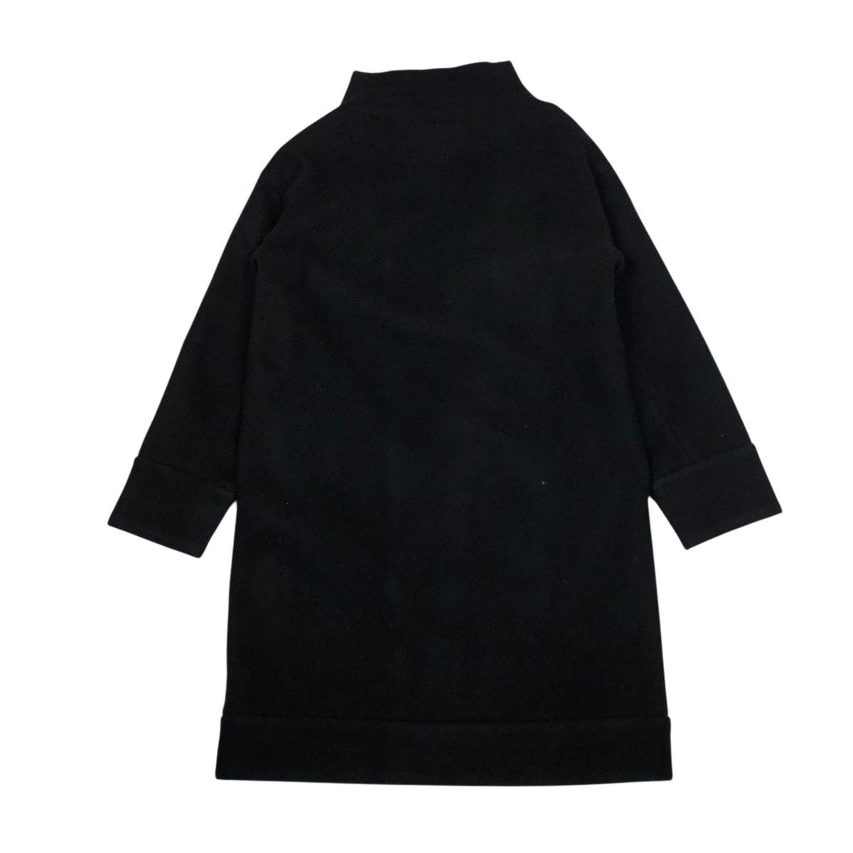🔥RICH BLACK DOUBLE BREAST LAYER DESIGN LONG WOOL CHALAYAN
