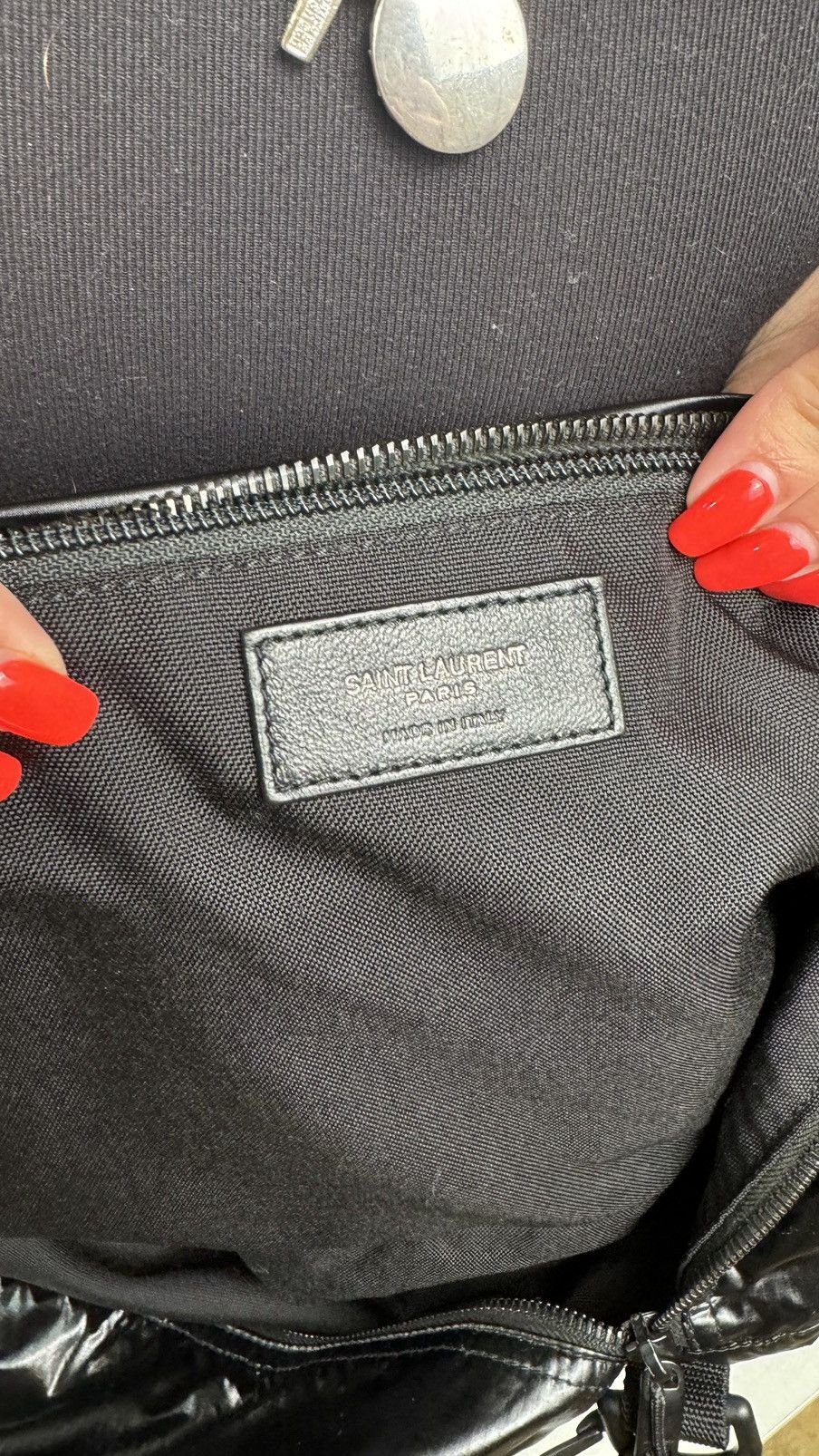 Yves Saint Laurent Saint Laurent Nuxx Nylon Ripstop Duffel Bag Size ONE SIZE - 6 Thumbnail
