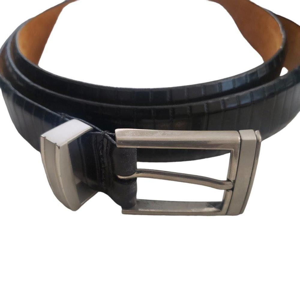 Designer Tulliani Men's Italian Calfskin Leather Belt 44" Size ONE SIZE - 1 Thumbnail