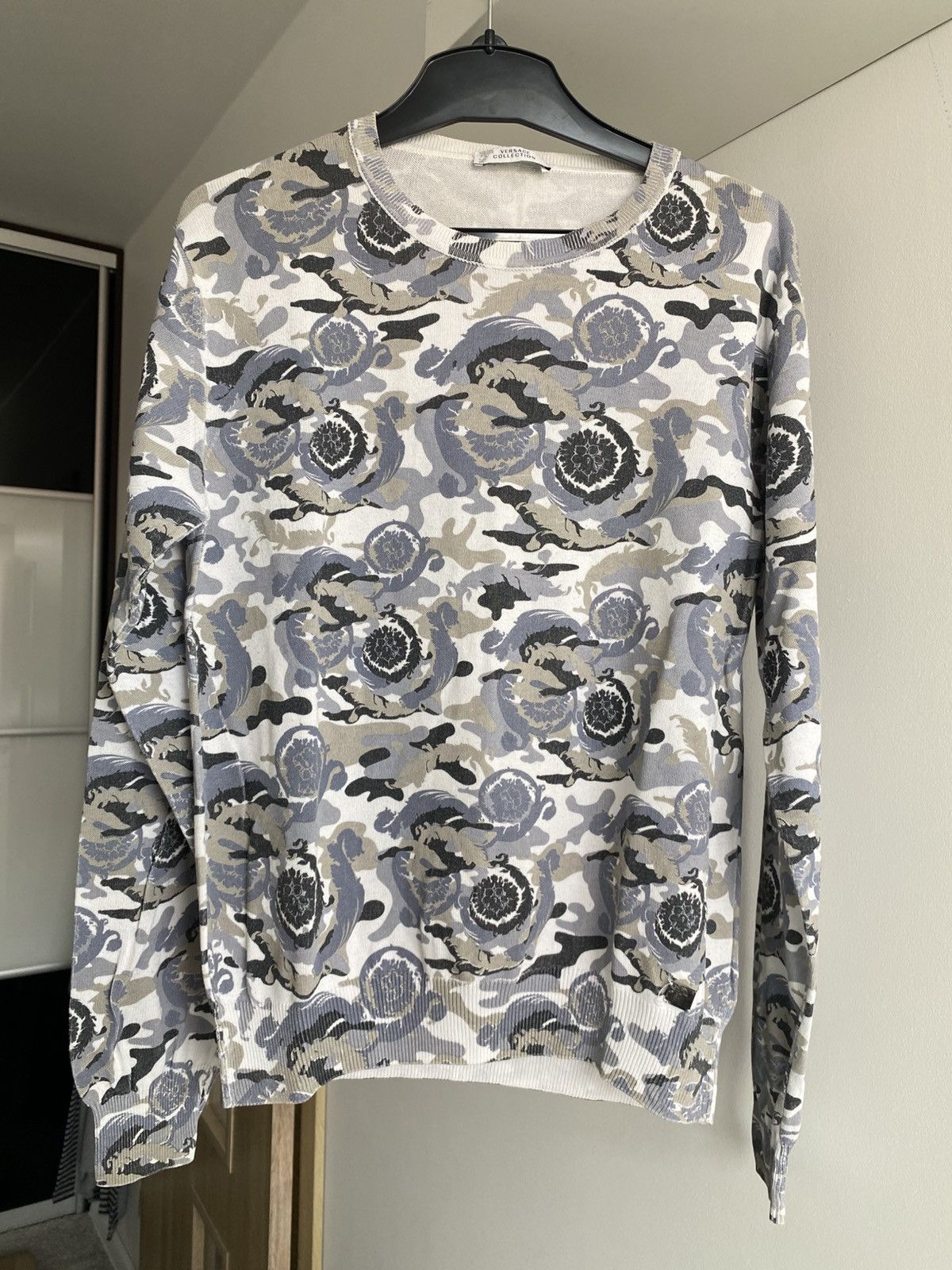 Versace Versace Collection Sweater Jumper L Knit archive y2k multi Size US L / EU 52-54 / 3 - 10 Thumbnail