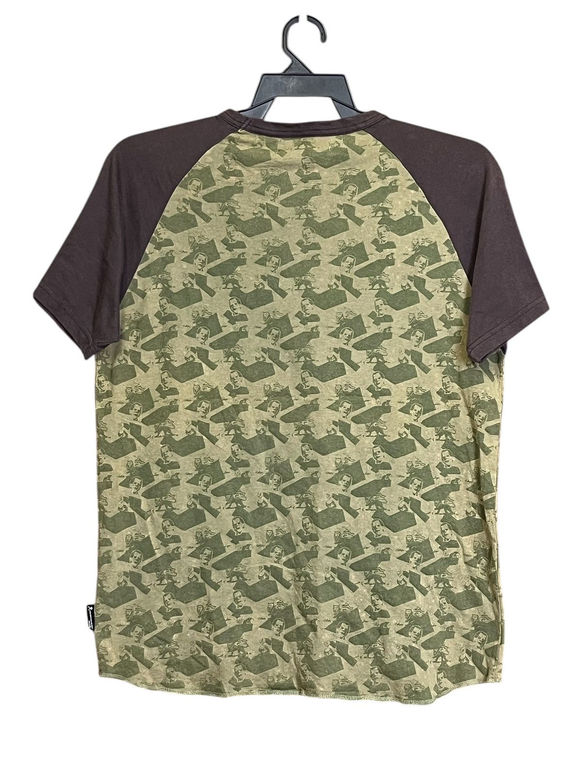 Japanese Brand ARCHIVE JAPANESE DOARAT INC FULL PRINT RAGLAN T SHIRT Size US M / EU 48-50 / 2 - 3 Thumbnail