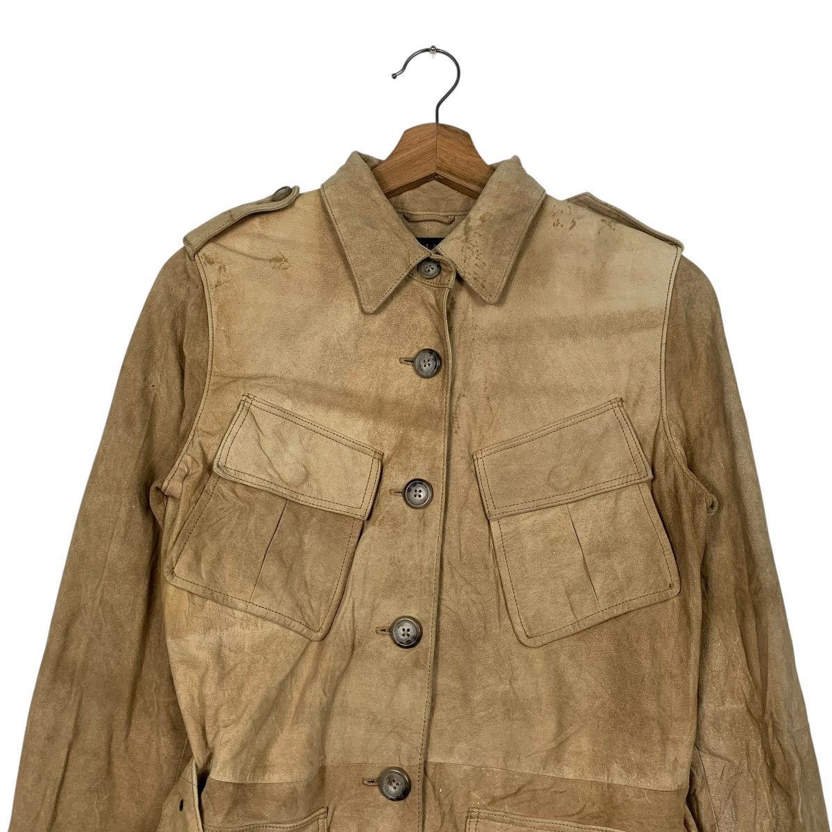 Ralph Lauren Ralph Lauren Suede Leather Jacket Size M / US 6-8 / IT 42-44 - 2 Thumbnail