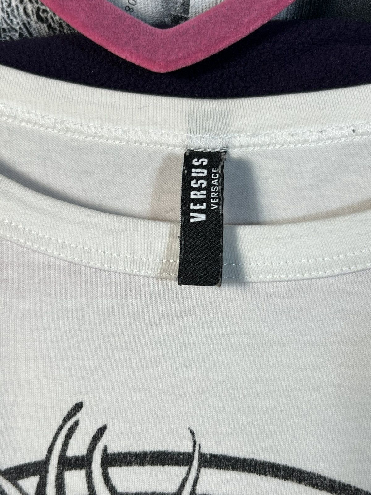 Versace Versus Versace logo long sleeve t shirts Size US L / EU 52-54 / 3 - 6 Thumbnail