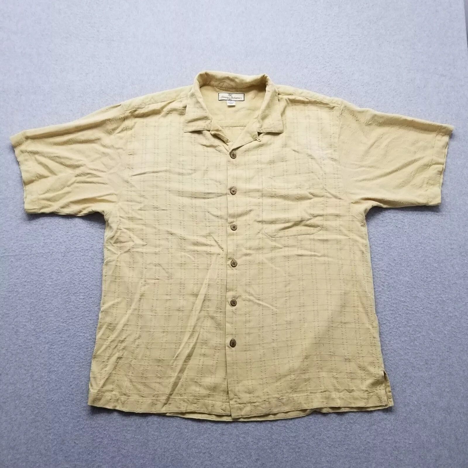 Tommy Bahama Tommy Bahama Shirt Mens Large Button Up Short Sleeve Silk Size US L / EU 52-54 / 3 - 1 Thumbnail