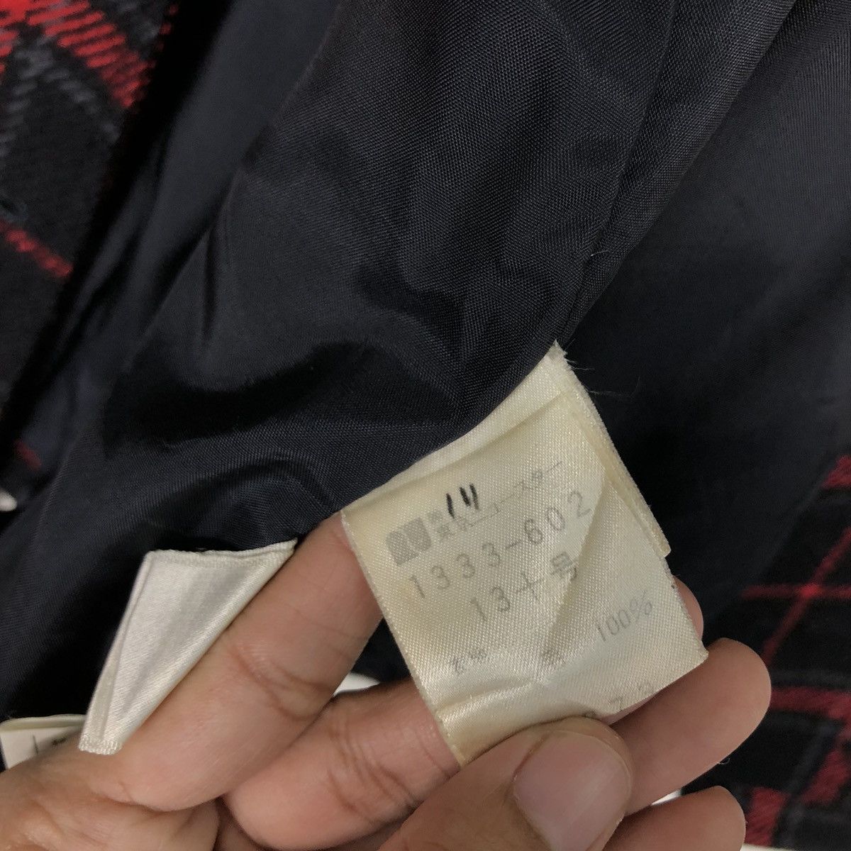 Japanese Brand 🔥Vtg Lelian Bomber Jacket Tartan Design Punk Design Japan Size US M / EU 48-50 / 2 - 18 Thumbnail