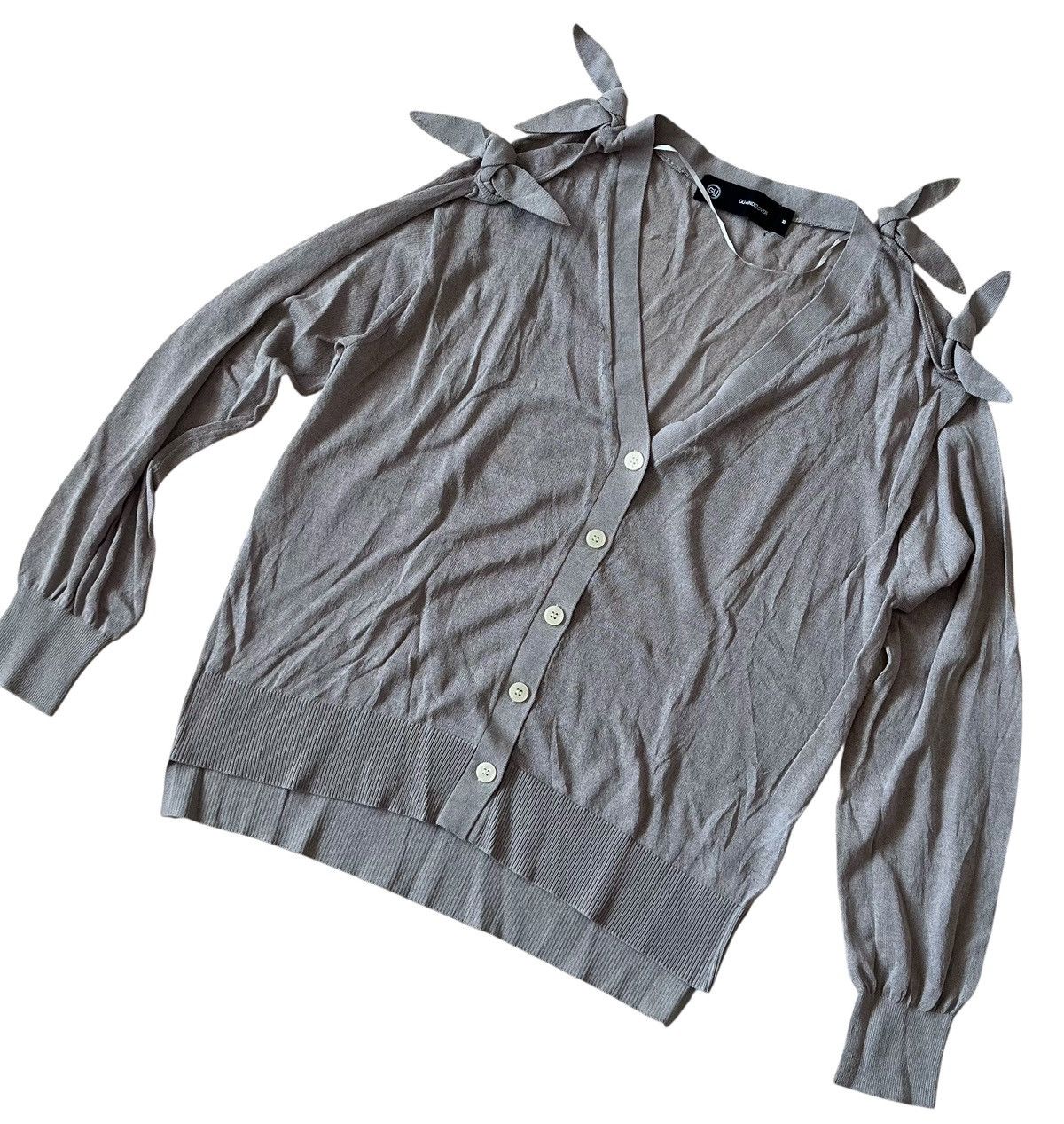 Undercover Undercover x GU bow decorated cardigan Size US M / EU 48-50 / 2 - 2 Thumbnail