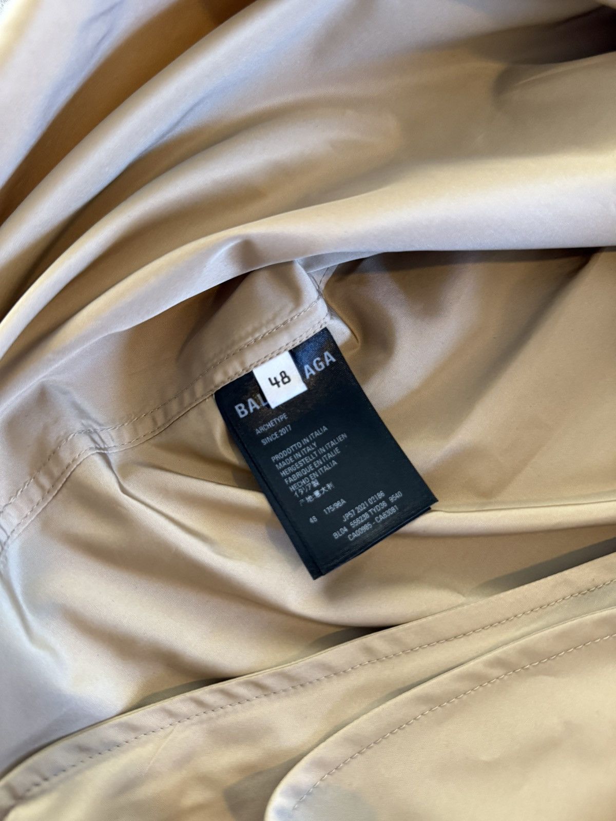 Balenciaga BALENCIAGA WINDBREAKER Size US XXL / EU 58 / 5 - 4 Thumbnail