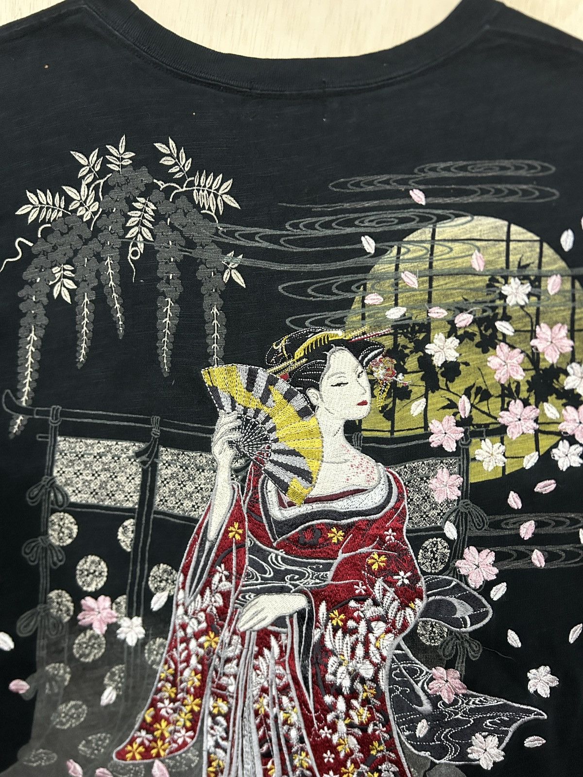 Japanese Brand Vintage The Japanese Tradition Karakuri ‘Geisha’ Tee Size US M / EU 48-50 / 2 - 11 Thumbnail