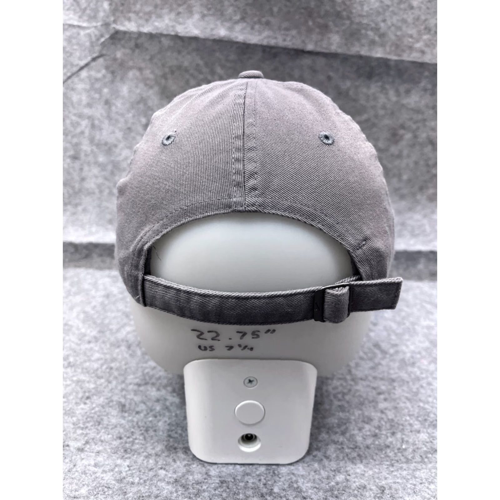 Nike Nike Hat Cap Strap Back Adult One Size Gray Heritage86 Cotton Poly Lined Golf Hat Size ONE SIZE - 6 Thumbnail