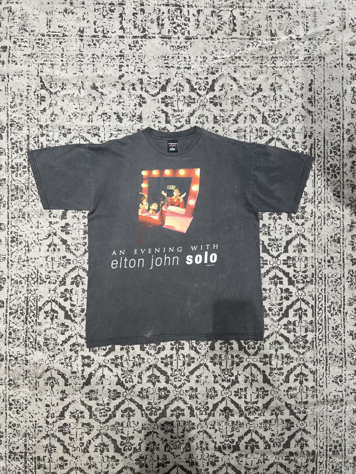 Band Tees × Vintage Vintage “An Evening With An Elton John Solo” 1997 Tour Size US L / EU 52-54 / 3 - 1 Thumbnail