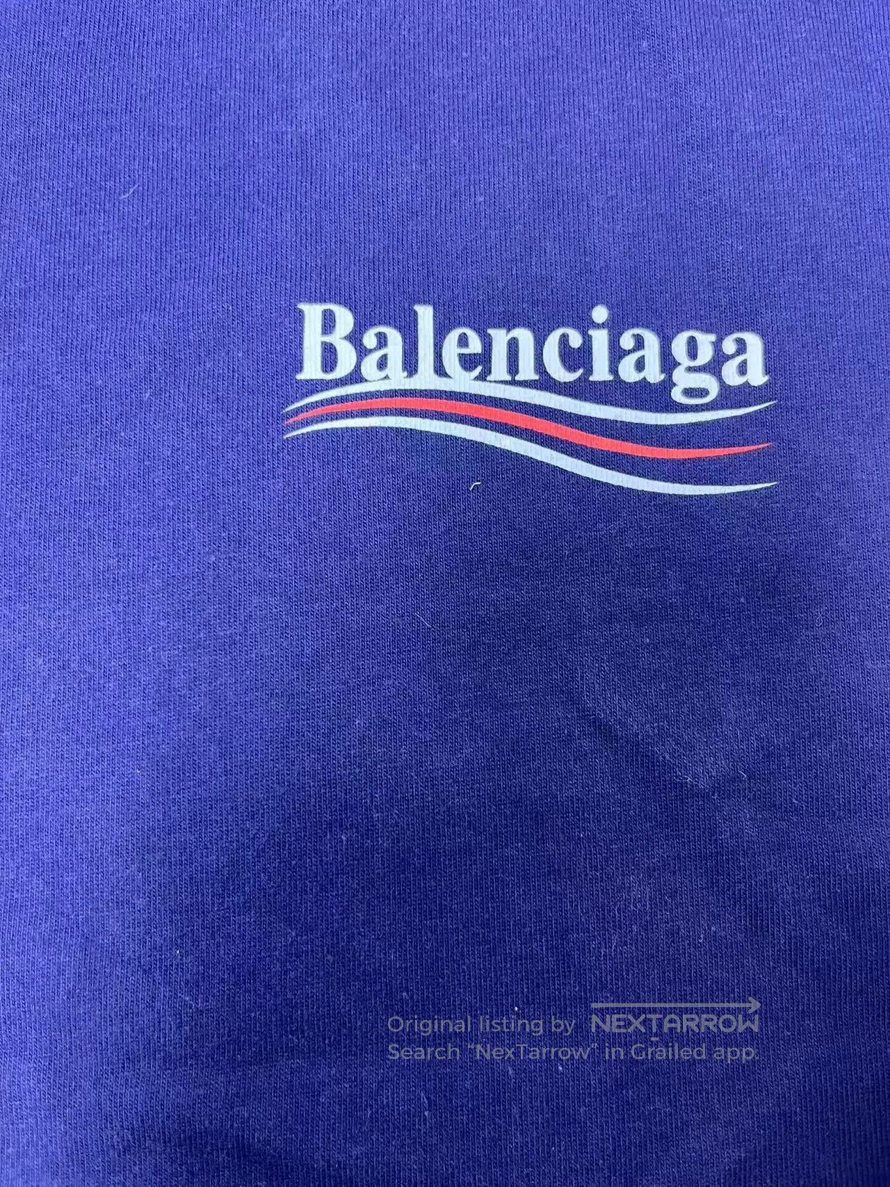 Balenciaga Balenciaga Cola Oversized Men's T-Shirt. Size US XS / EU 42 / 0 - 3 Thumbnail