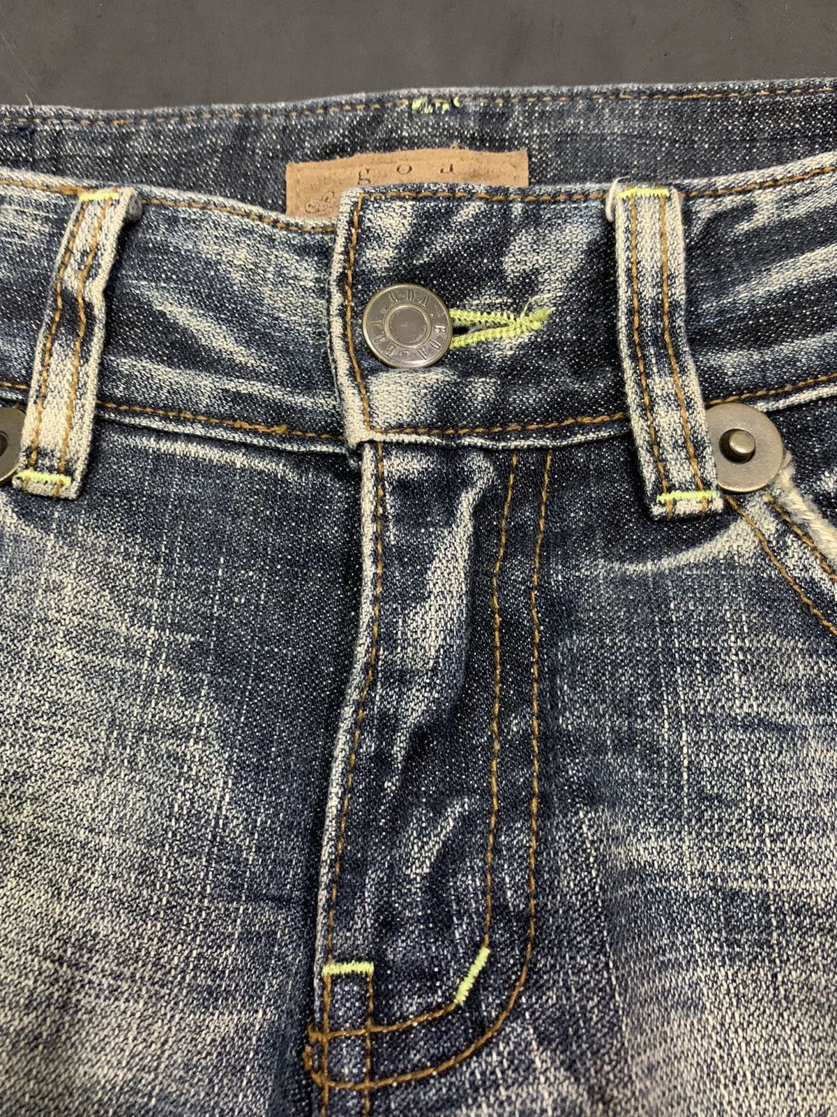 14th Addiction × If Six Was Nine × Le Grande Bleu (L.G.B.) 💸BINDINGOFFER💸G.O.A distressed jeans Size 28" / US 6 / IT 42 - 5 Thumbnail