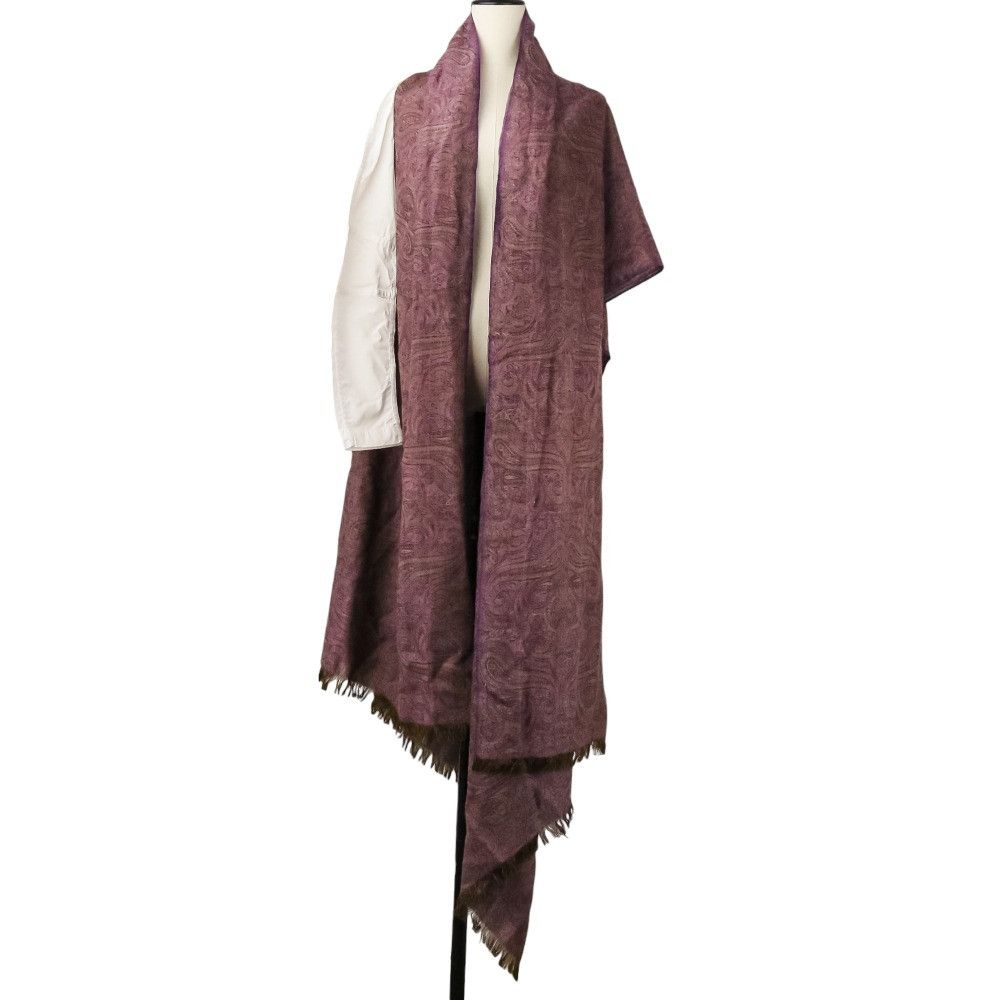 Dries Van Noten Dries Van Noten Dries Van Noten Paisley Large Stole Textile Shawl 3455-1318 DUTY FREE for USA Size ONE SIZE - 1 Thumbnail