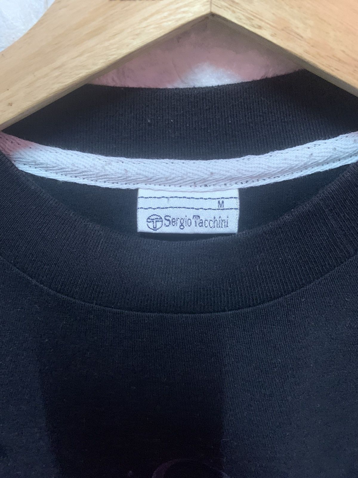 Sergio Tacchini × Vintage RARE!! Shirt SERGIO TARCCHINI Size US M / EU 48-50 / 2 - 3 Thumbnail