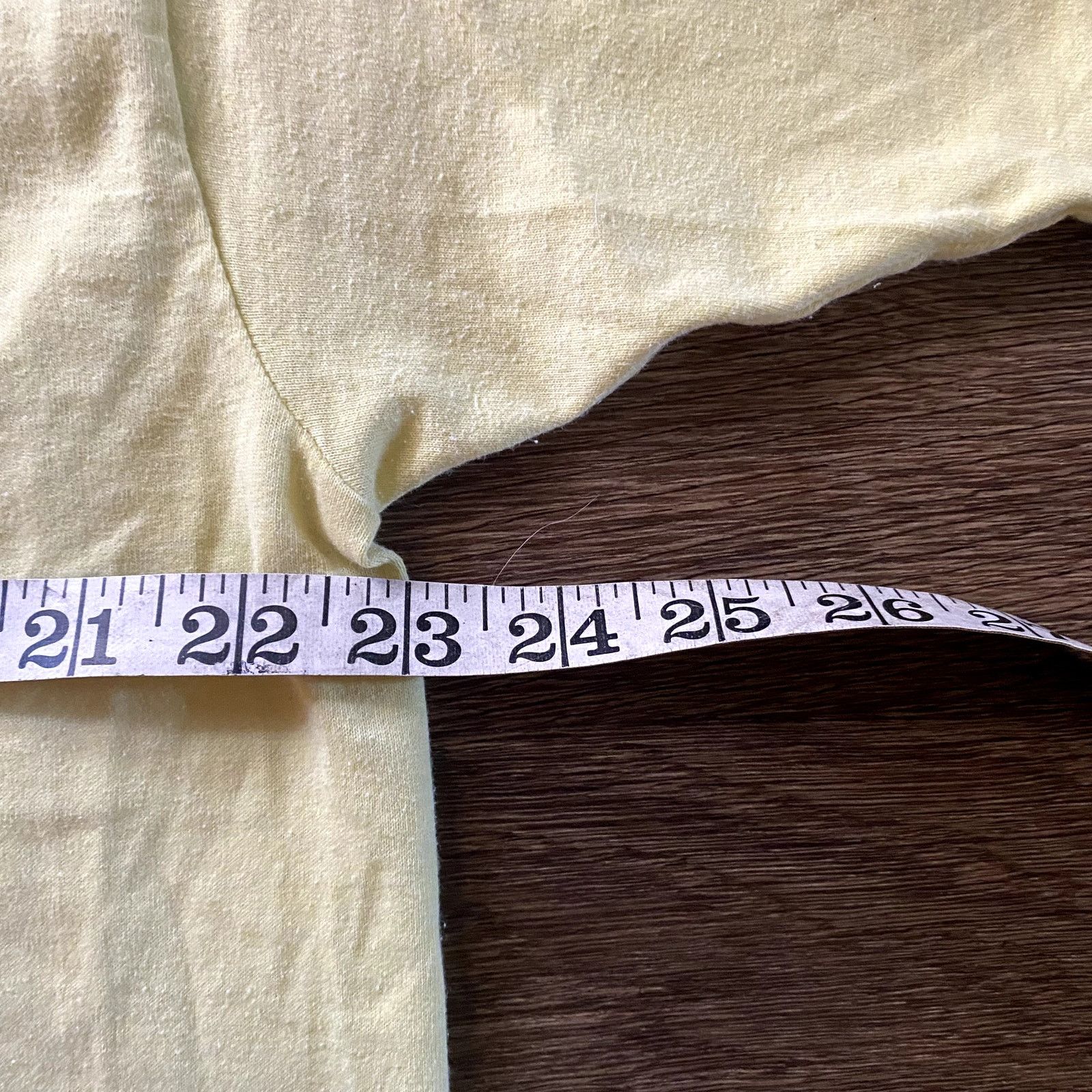 Hanes Vintage 1987 Fishing Definition Yellow Tee Shirt Size US XL / EU 56 / 4 - 4 Thumbnail