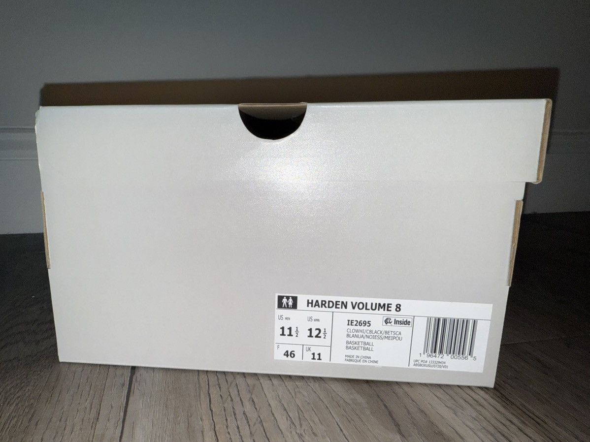 Adidas Harden Volume 8 Size US 11.5 / EU 44-45 - 8 Thumbnail