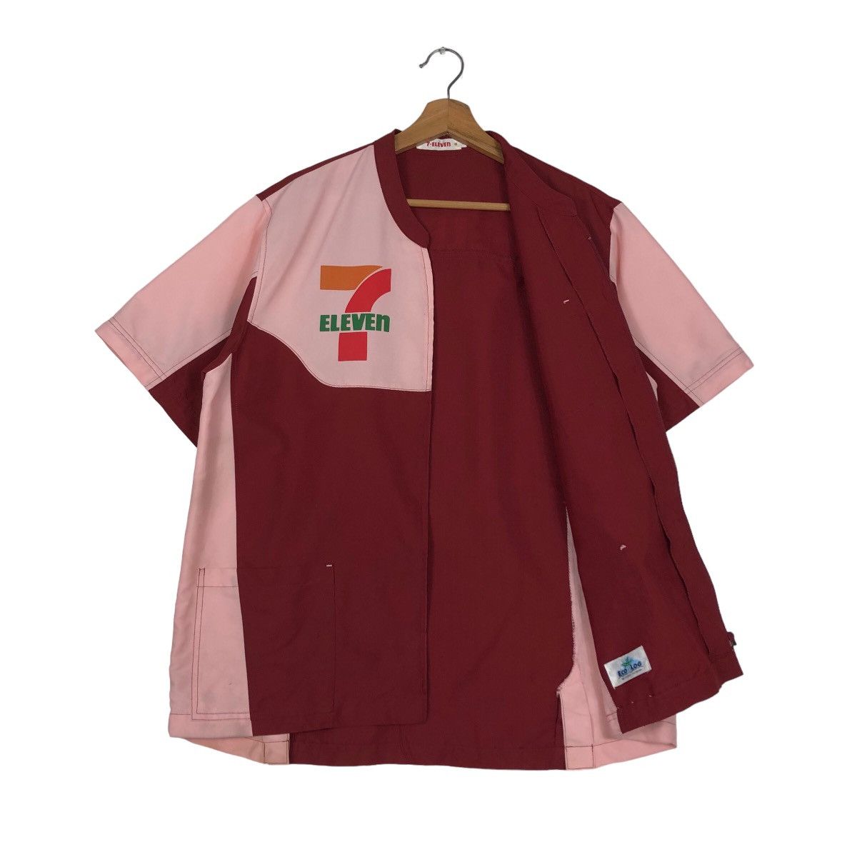 Japanese Brand 🔥Vintage Work Jacket 7-Eleven Big Logo Spell Out Size US L / EU 52-54 / 3 - 11 Thumbnail